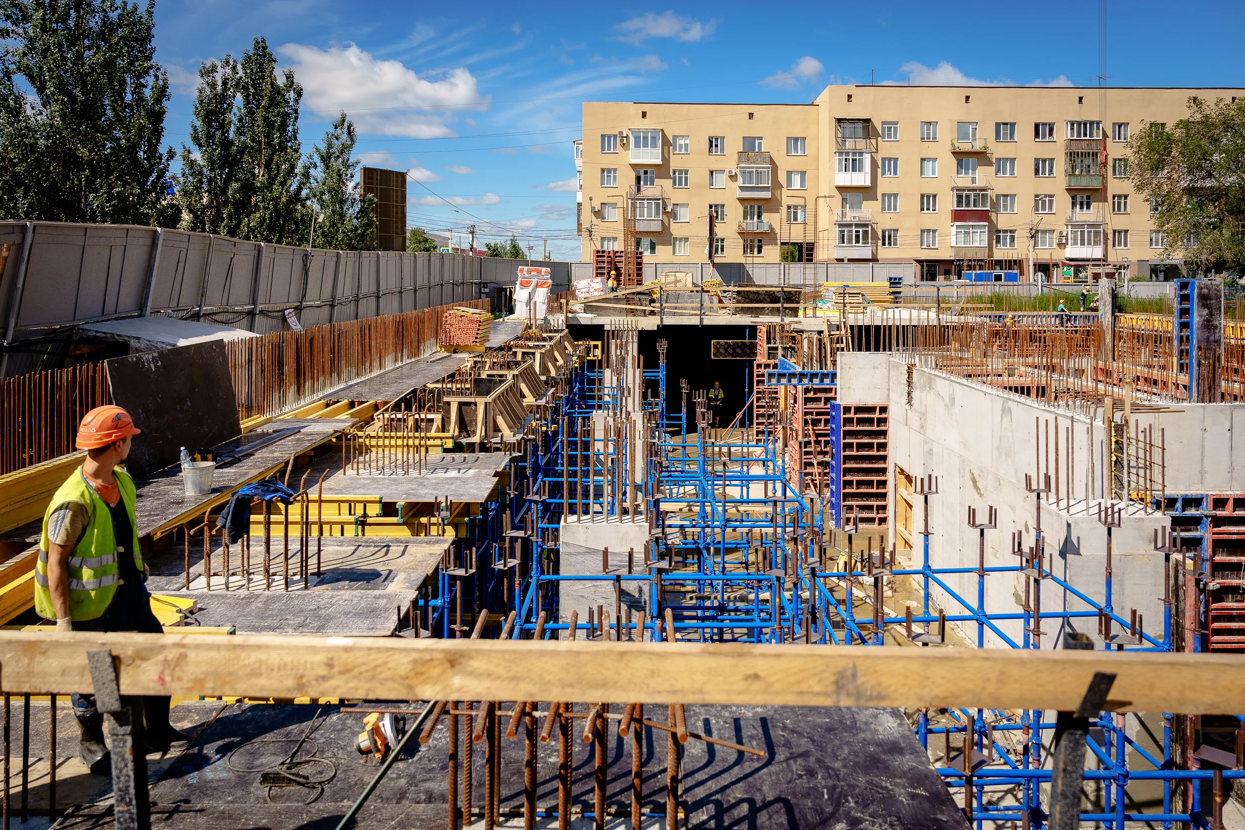 ЖК Пушкина 77 ход строительства