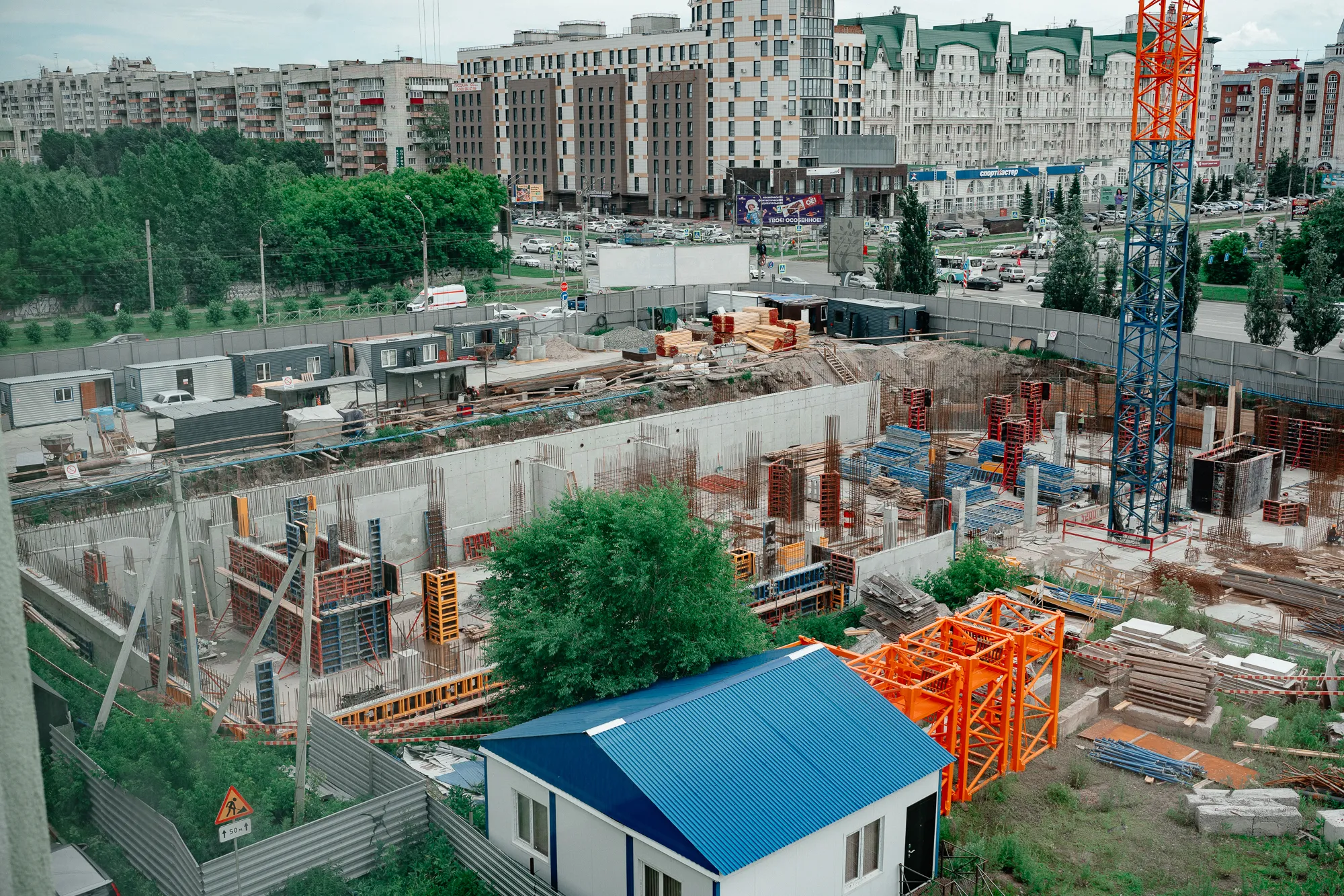 ЖК Пушкина 77 ход строительства