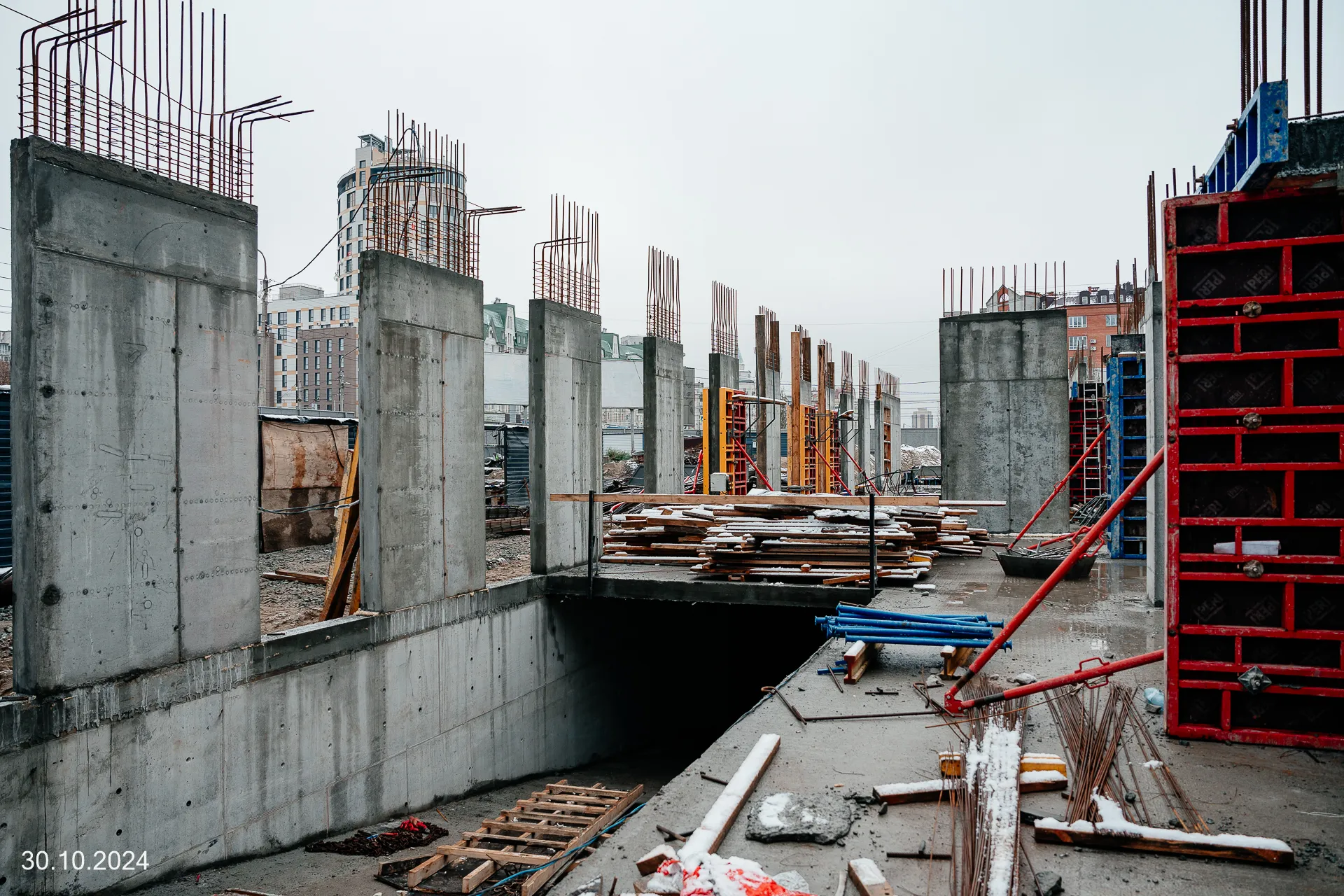 ЖК Пушкина 77 ход строительства