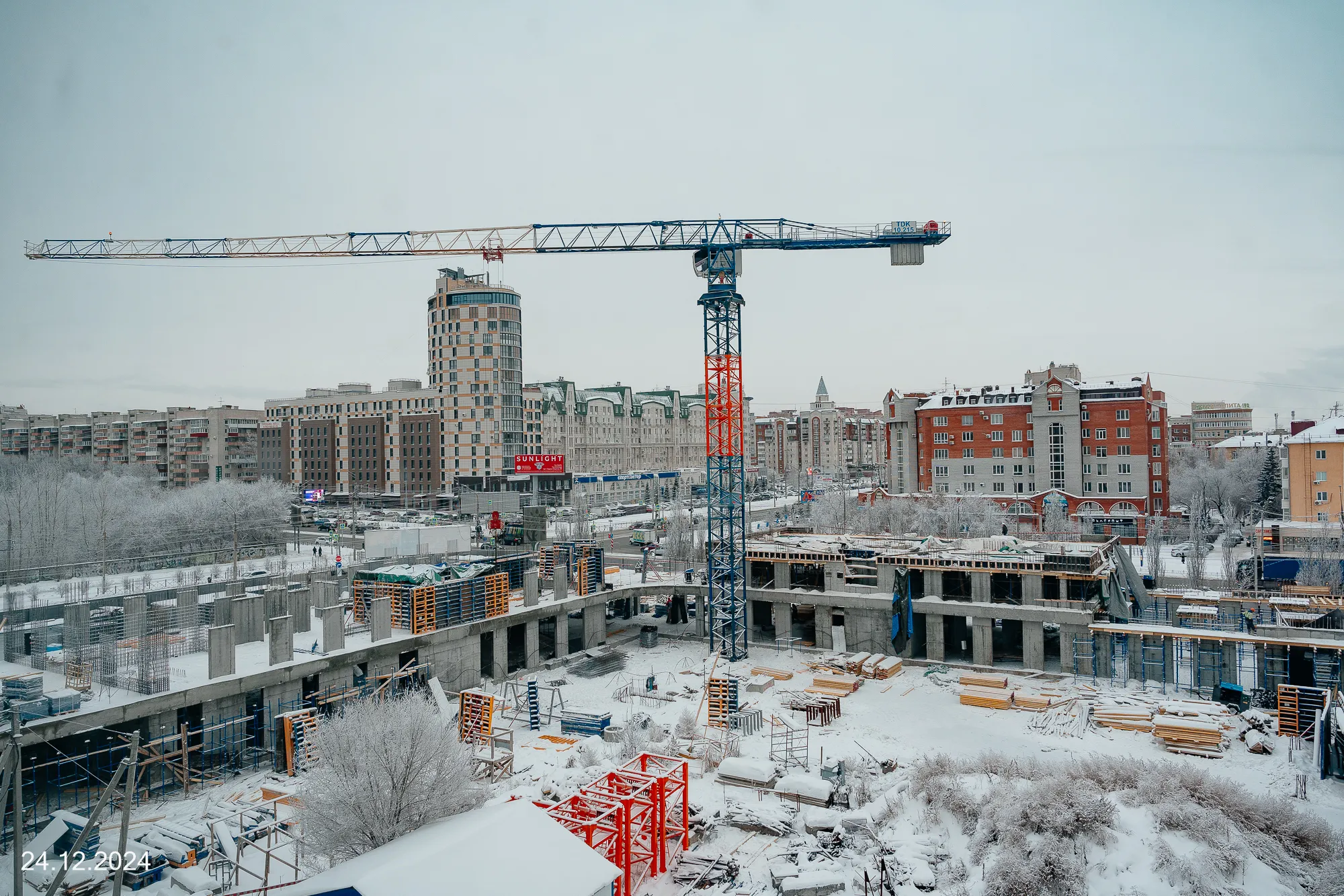 ЖК Пушкина 77 ход строительства