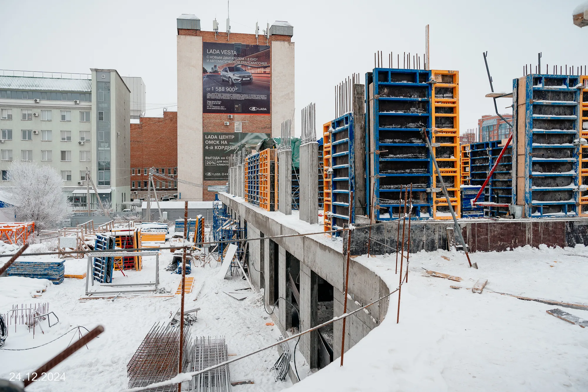 ЖК Пушкина 77 ход строительства