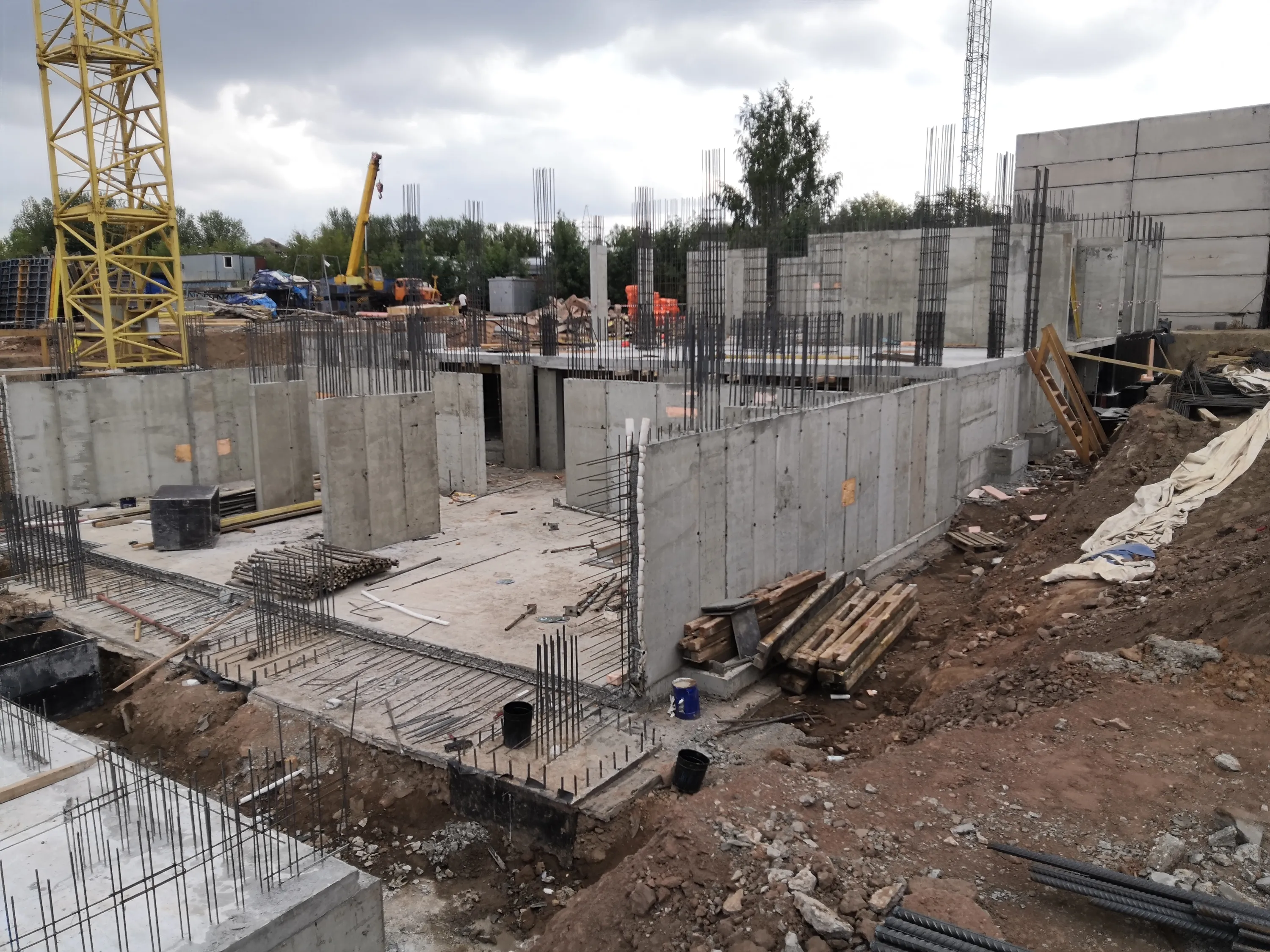 ЖК Красное яблоко ход строительства