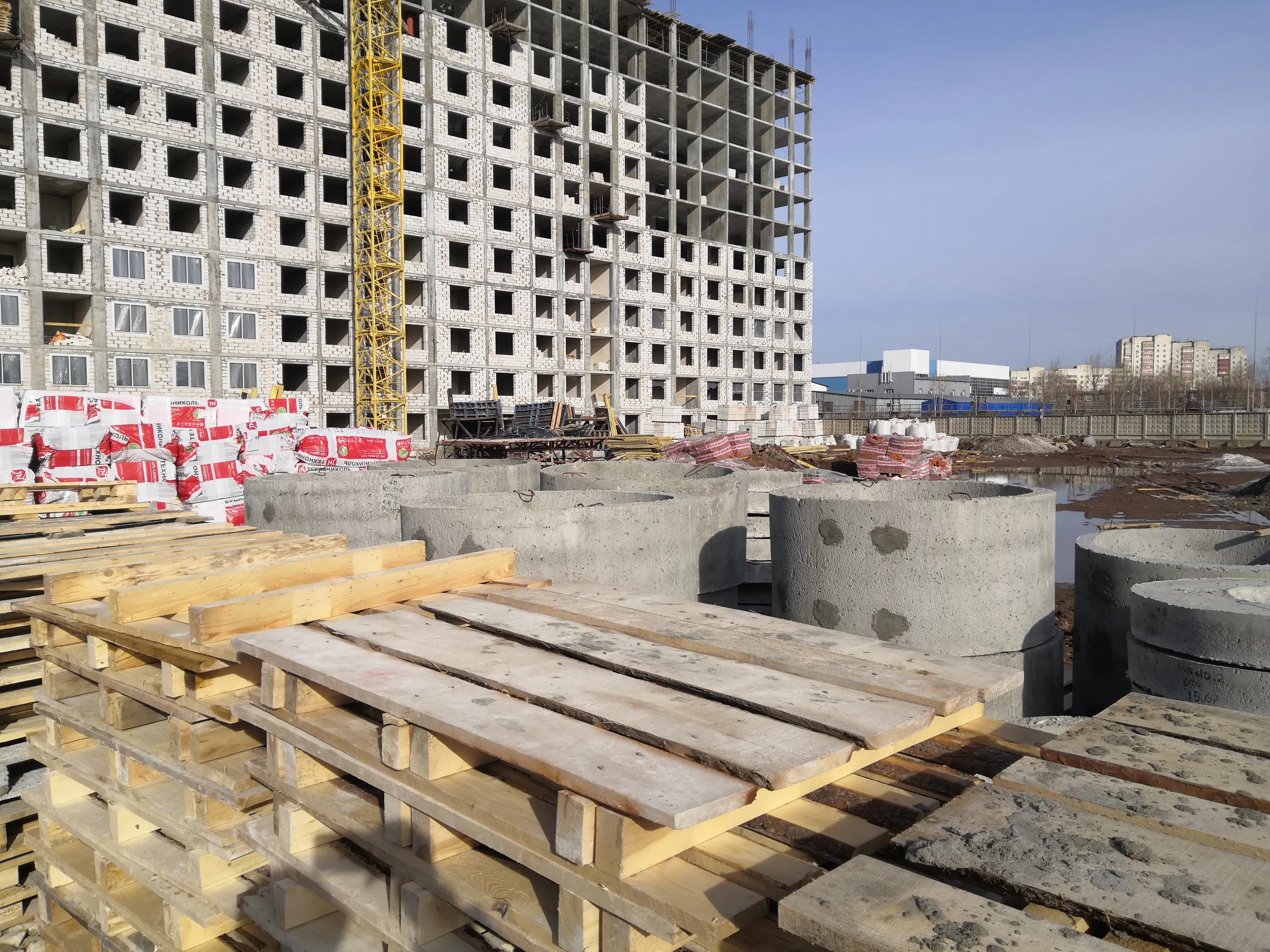 ЖК Красное яблоко ход строительства