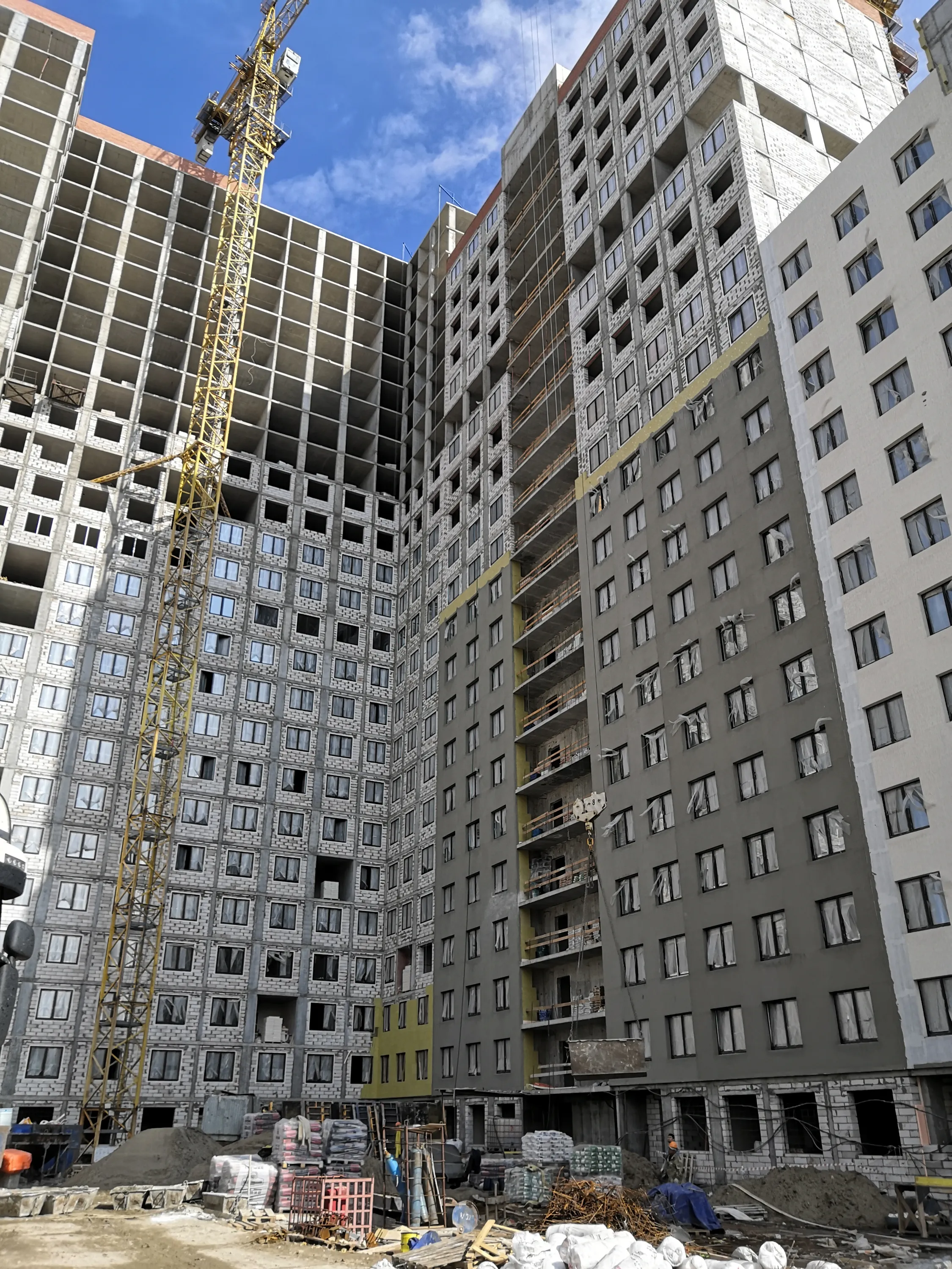 ЖК Красное яблоко ход строительства