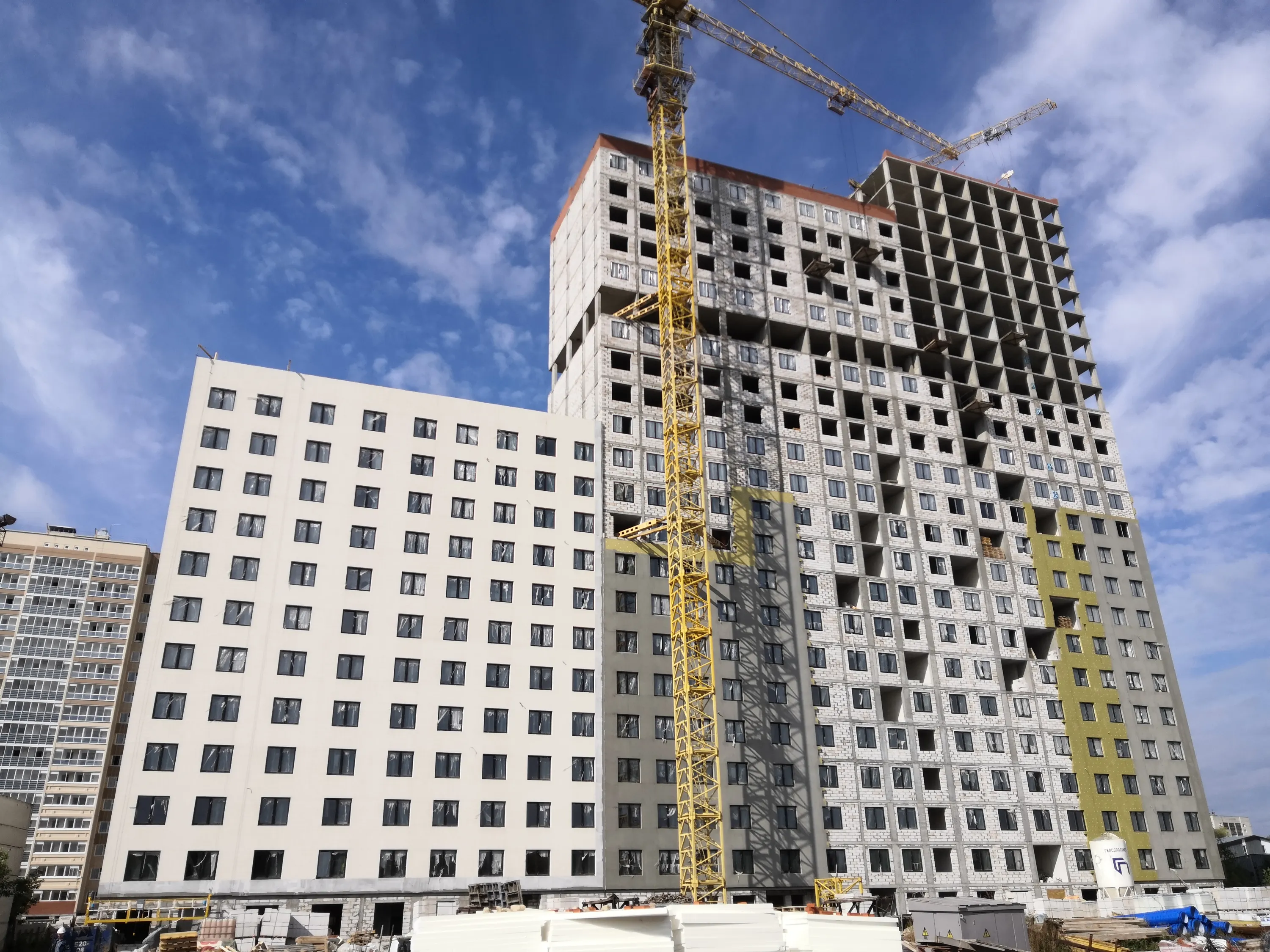 ЖК Красное яблоко ход строительства