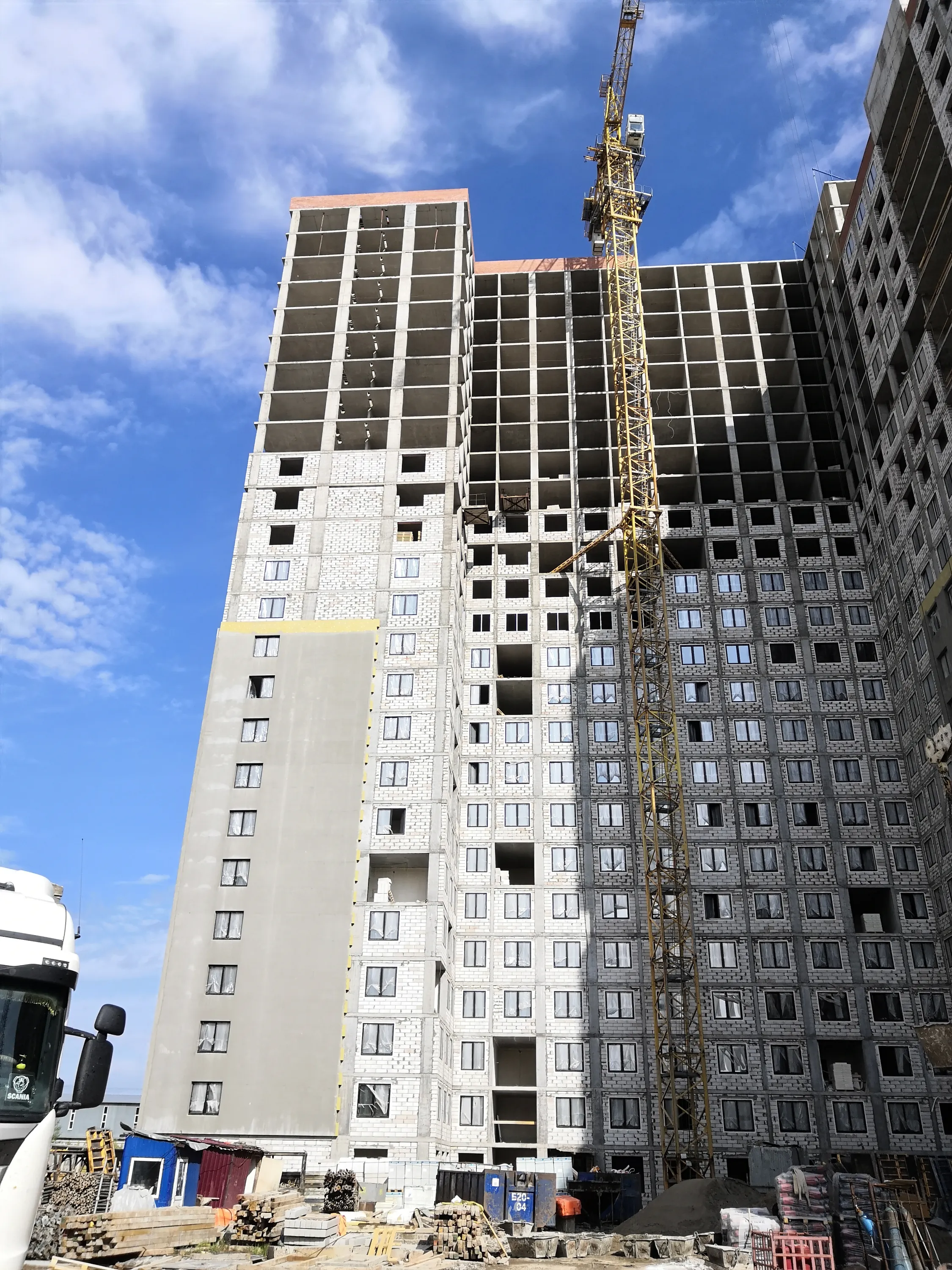 ЖК Красное яблоко ход строительства