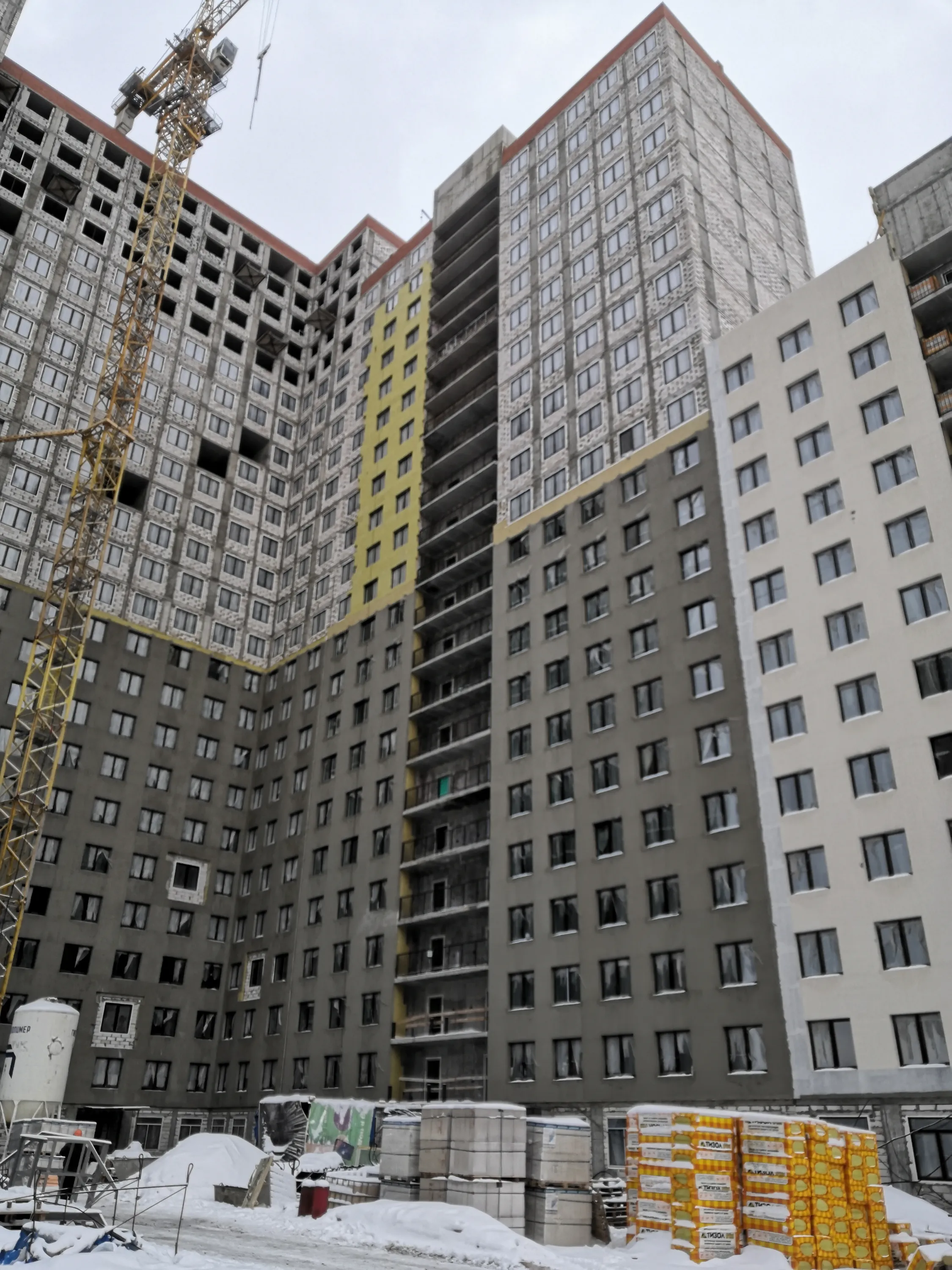 ЖК Красное яблоко ход строительства