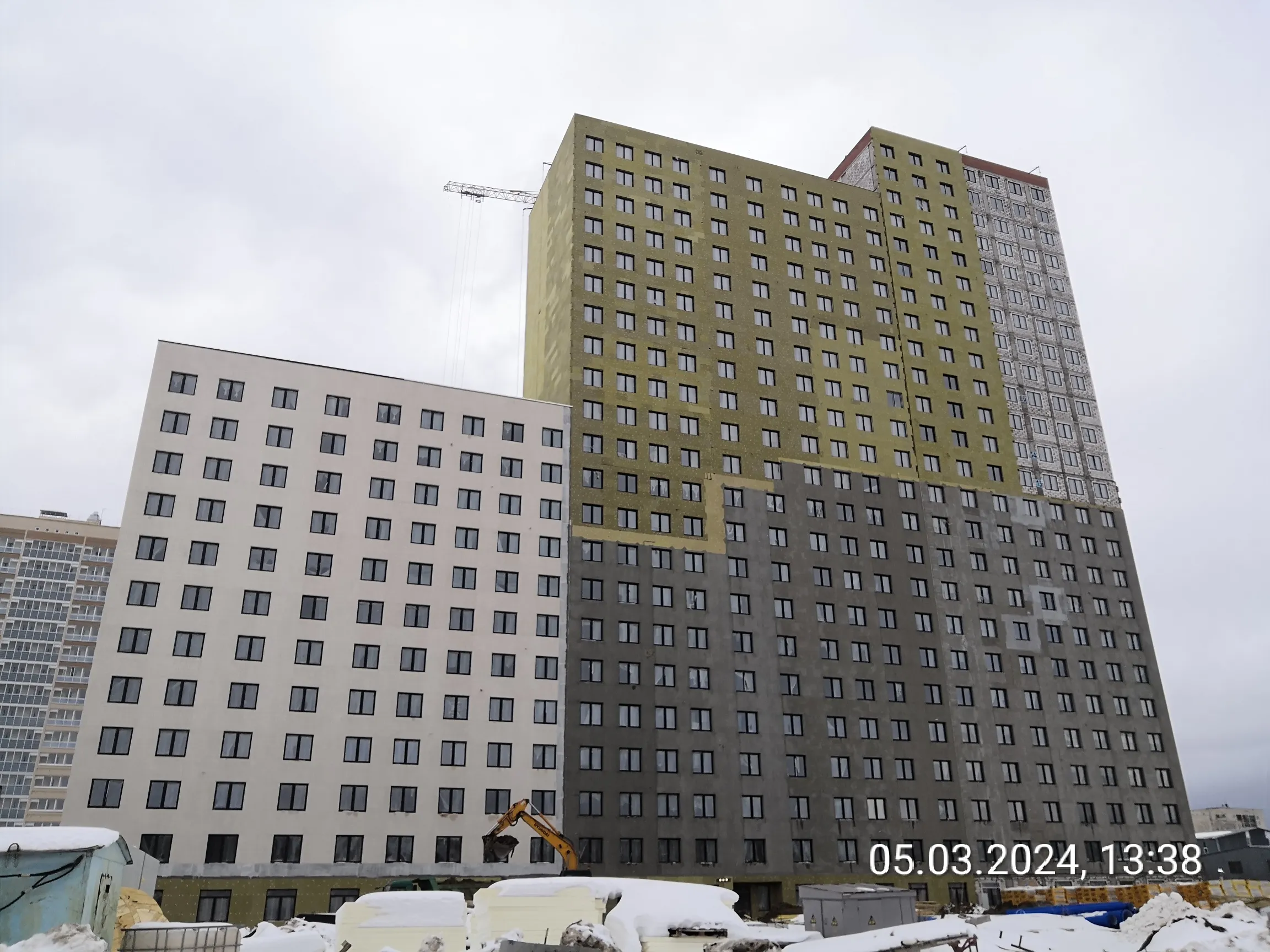 ЖК Красное яблоко ход строительства