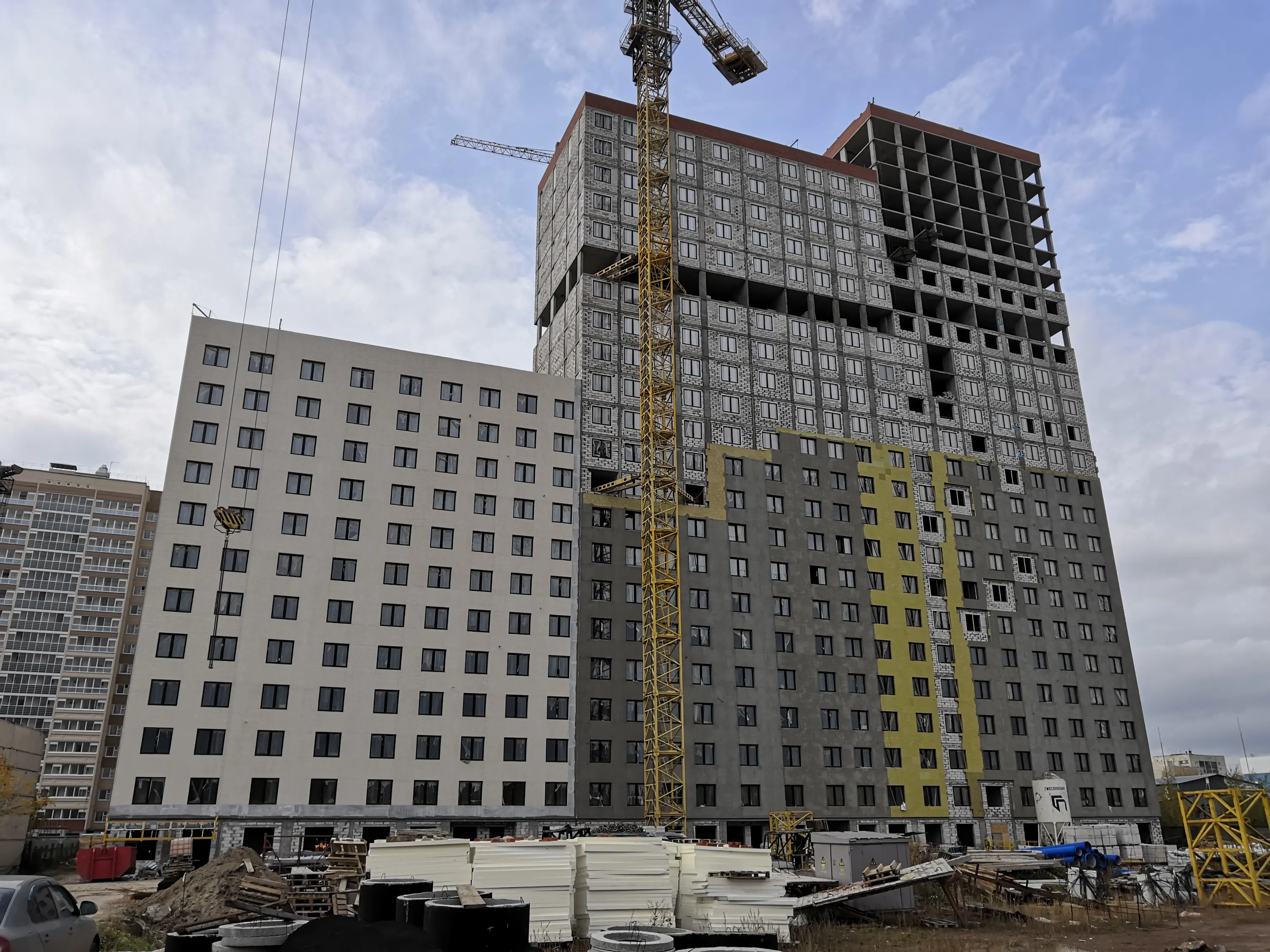 ЖК Красное яблоко ход строительства