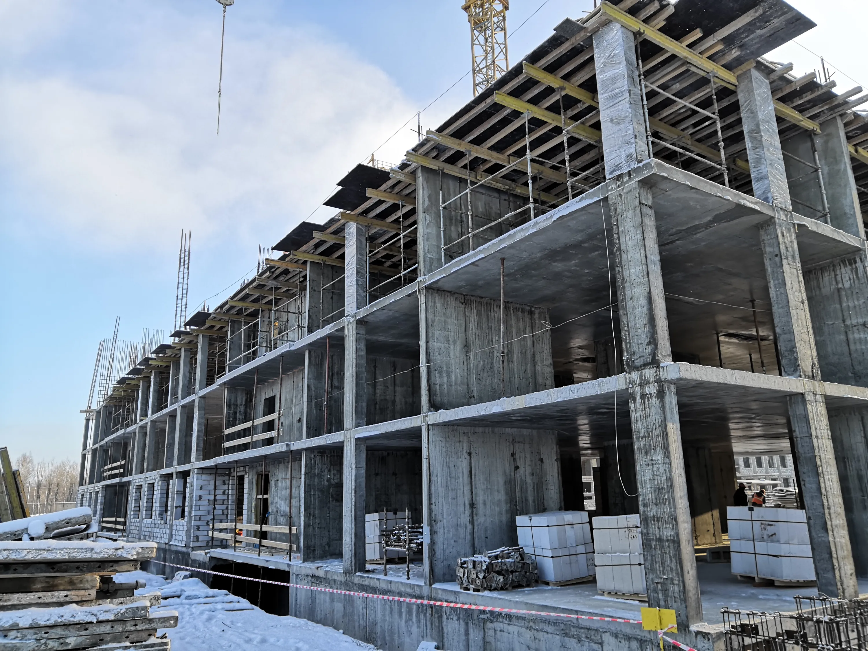 ЖК Красное яблоко ход строительства