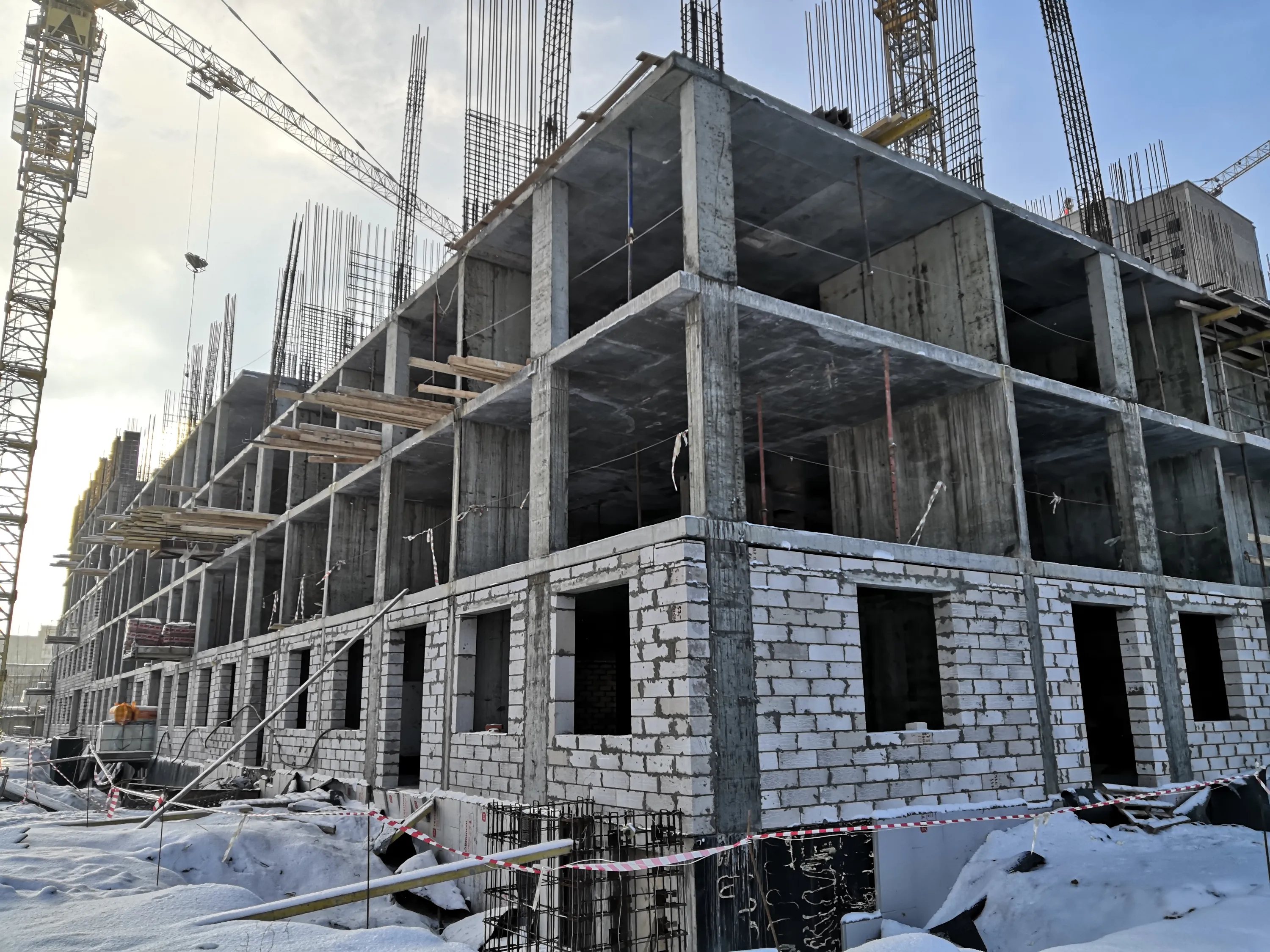 ЖК Красное яблоко ход строительства