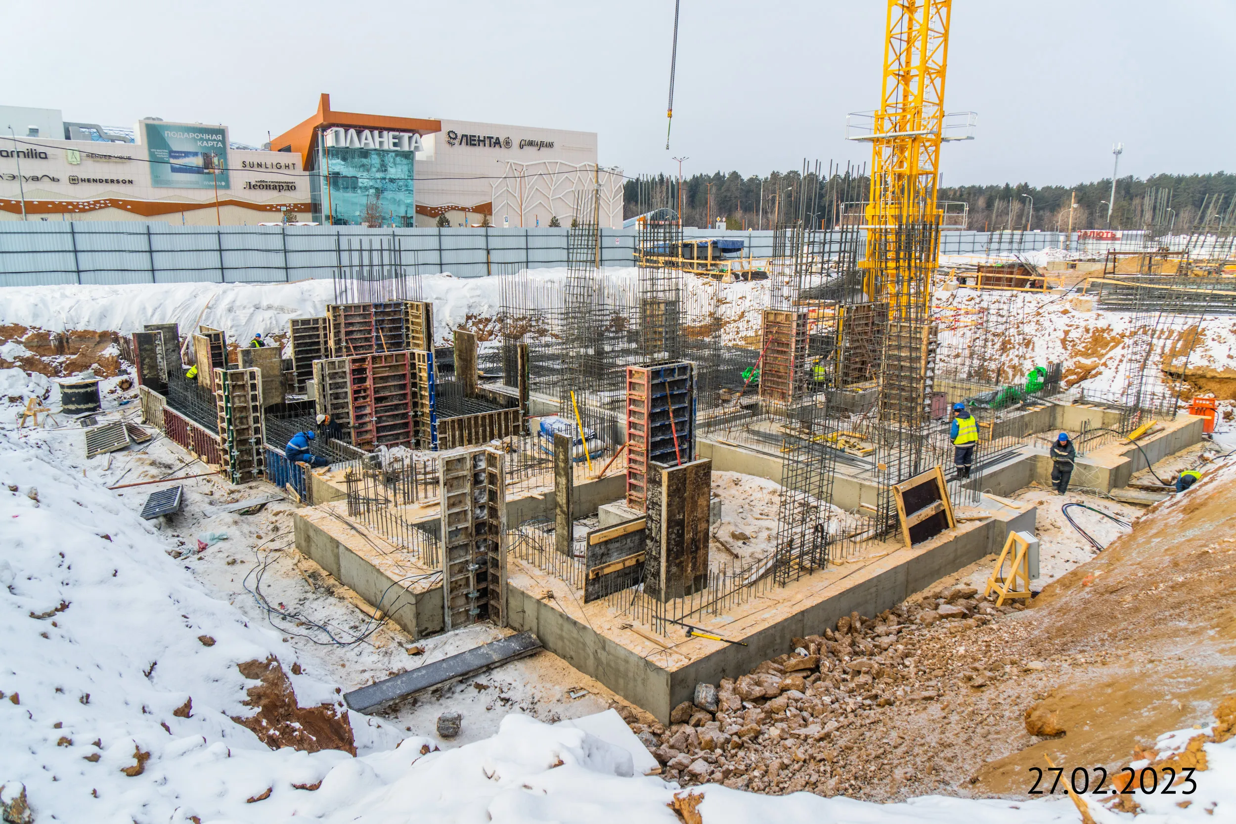 ЖК ПАРМА ход строительства