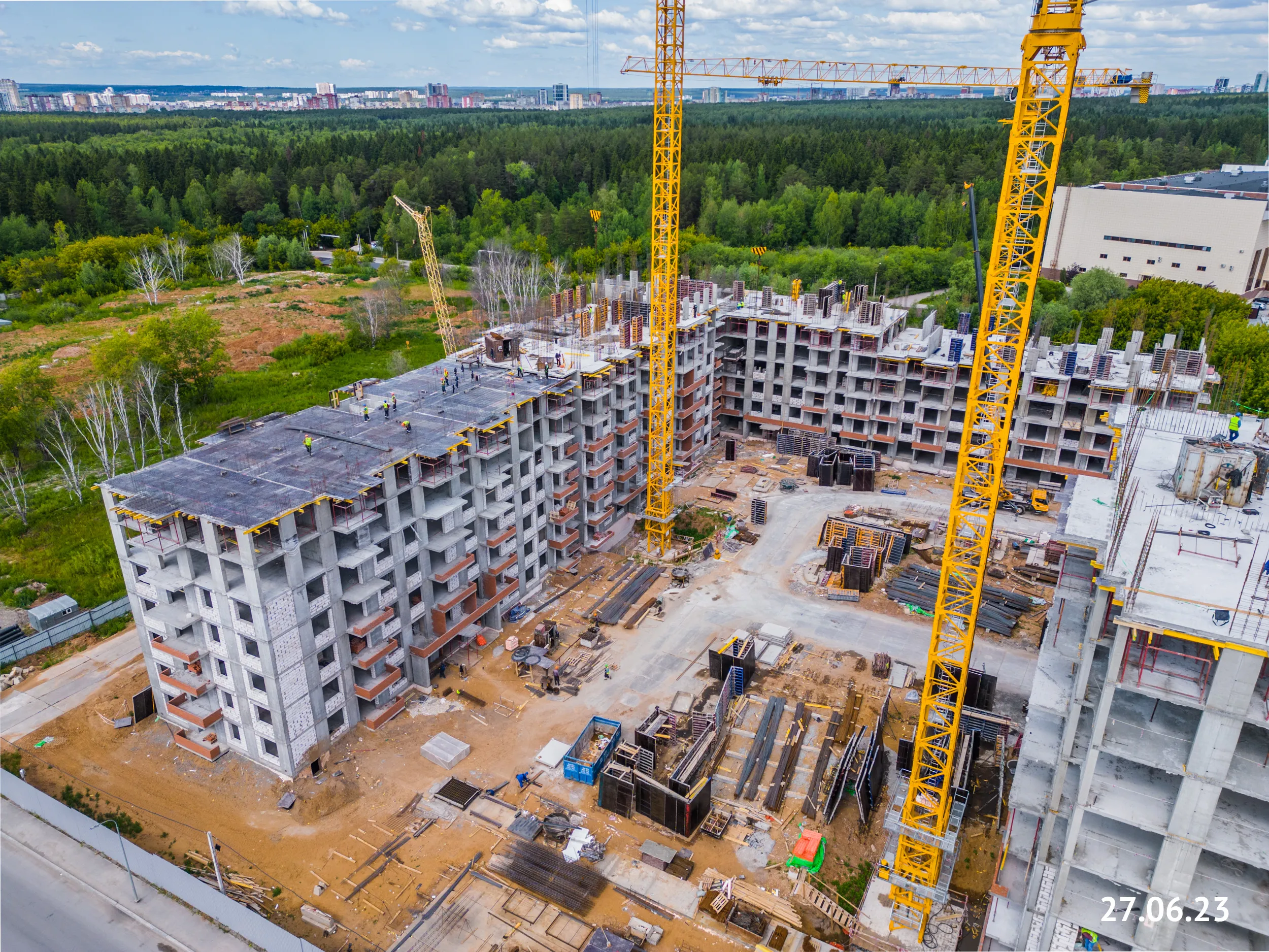 ЖК ПАРМА ход строительства