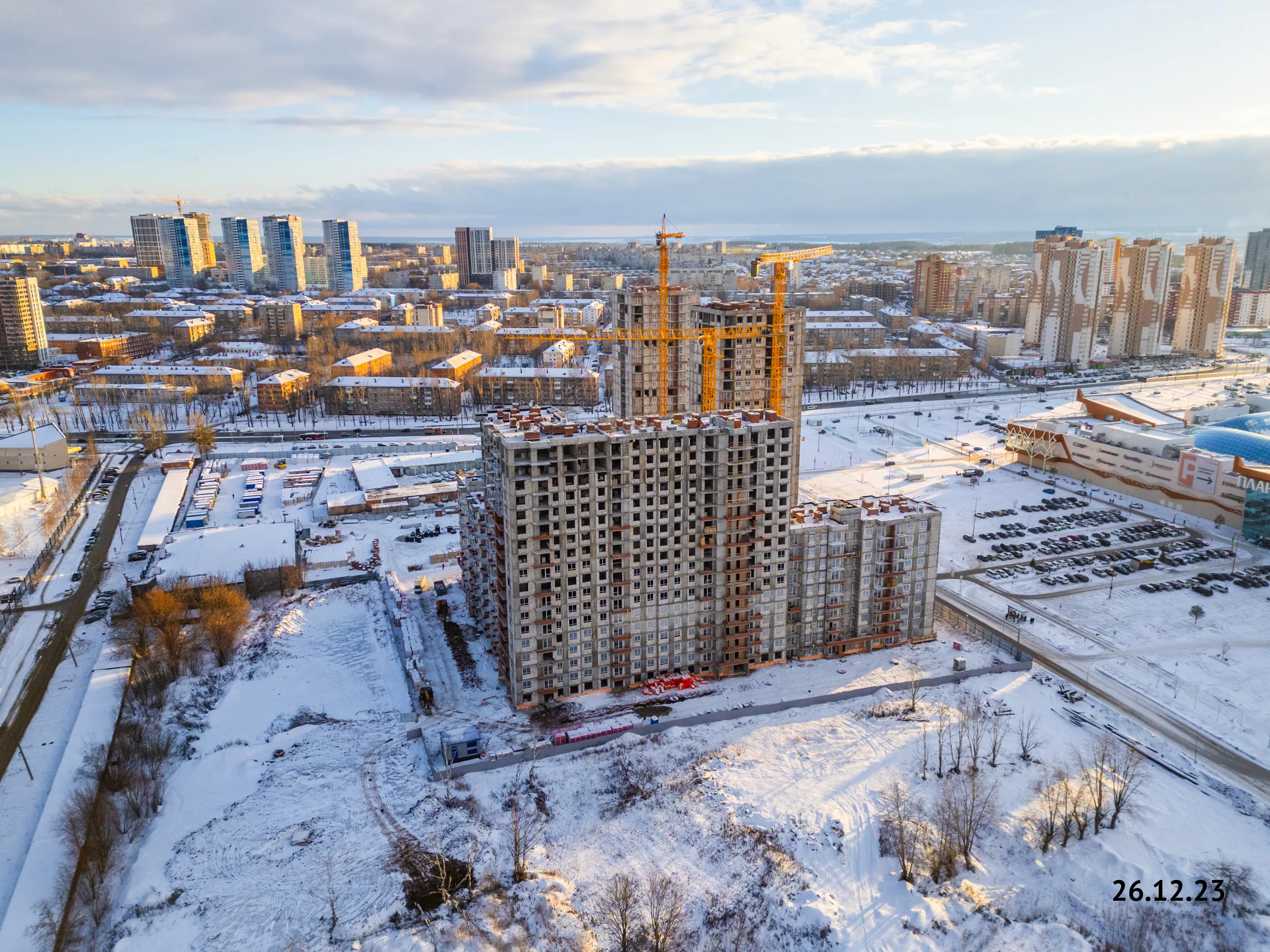 ЖК ПАРМА ход строительства