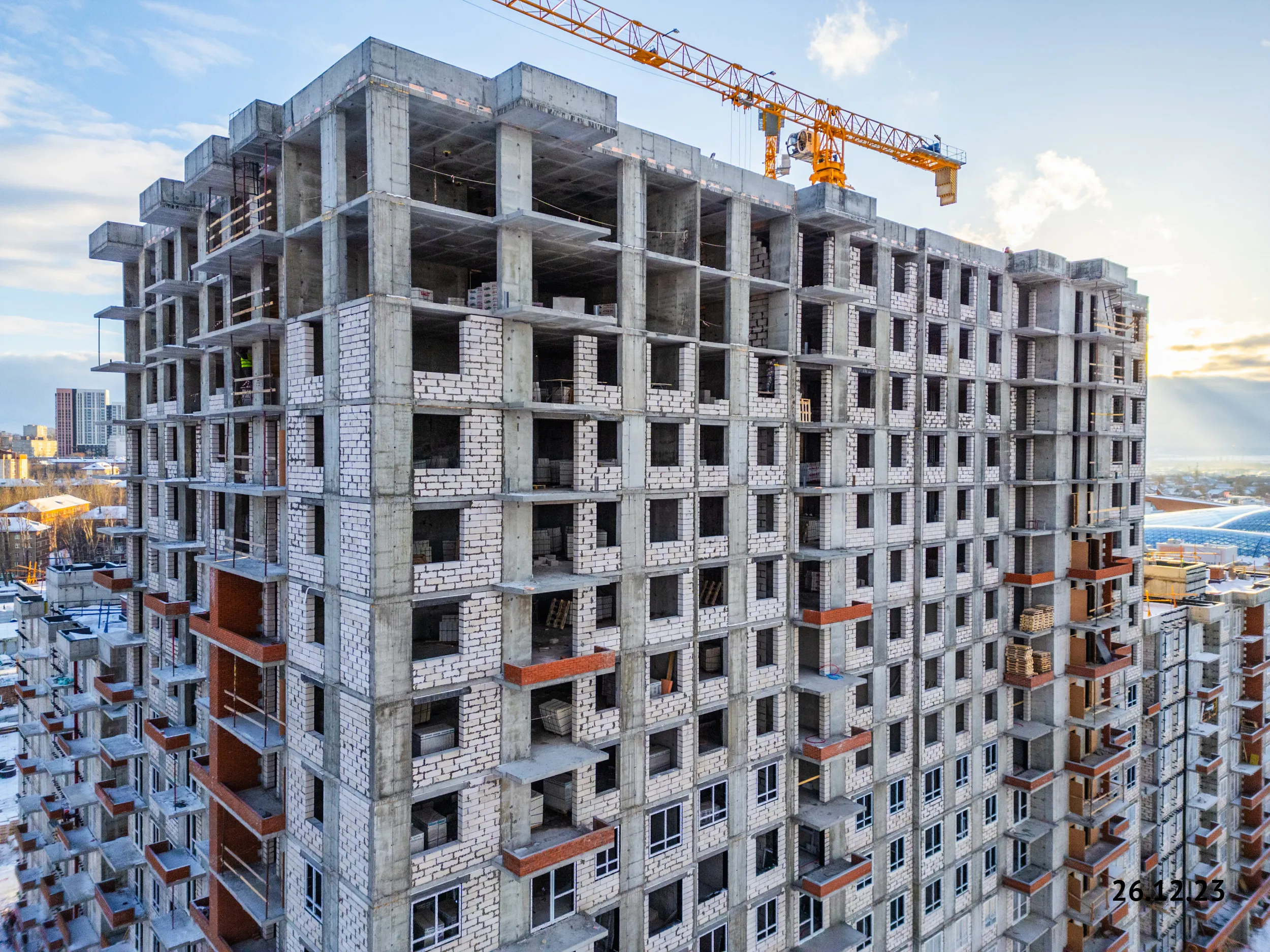 ЖК ПАРМА ход строительства