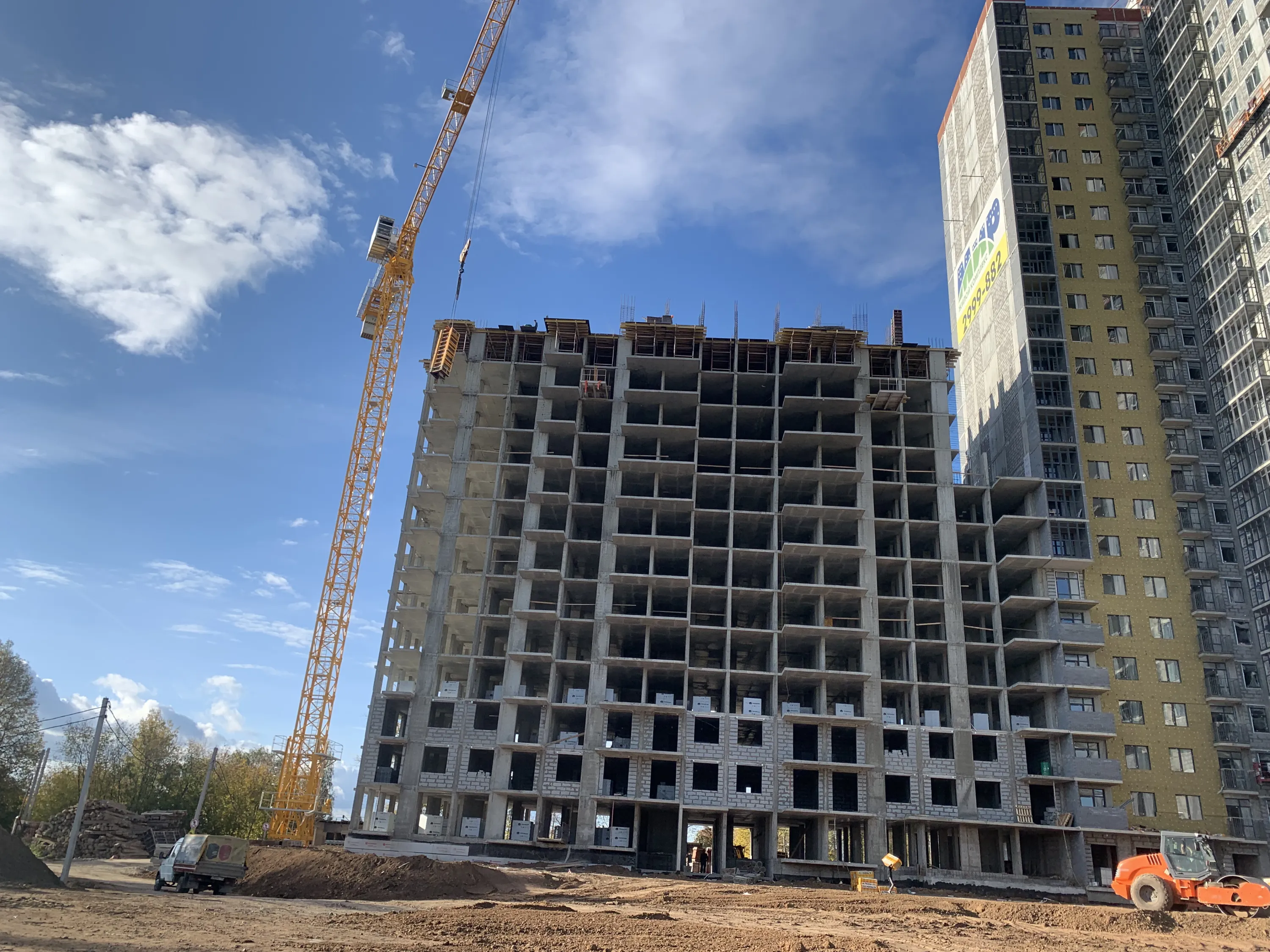 ЖК МИР ход строительства