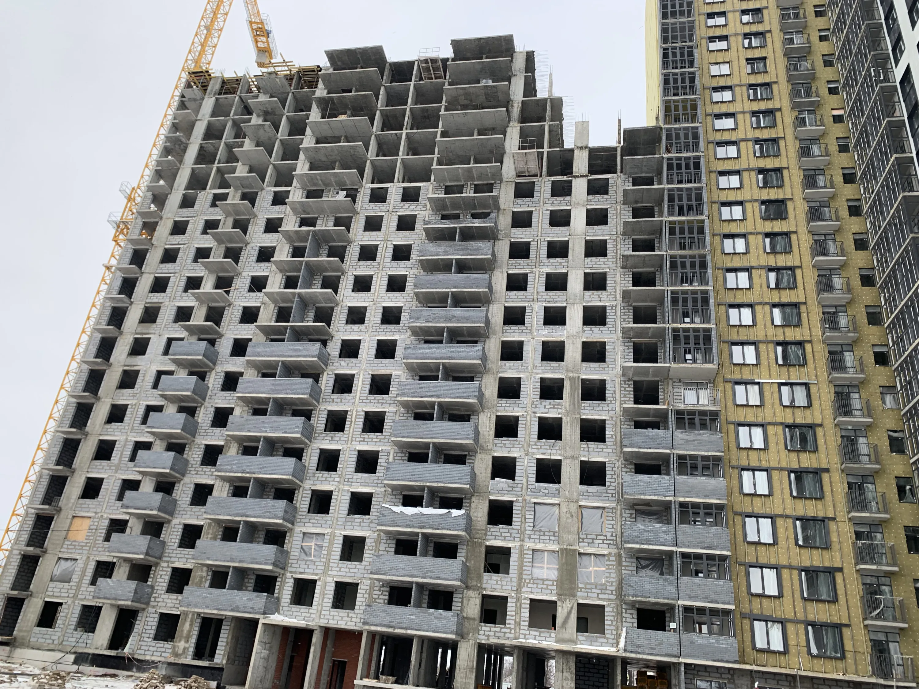 ЖК МИР ход строительства