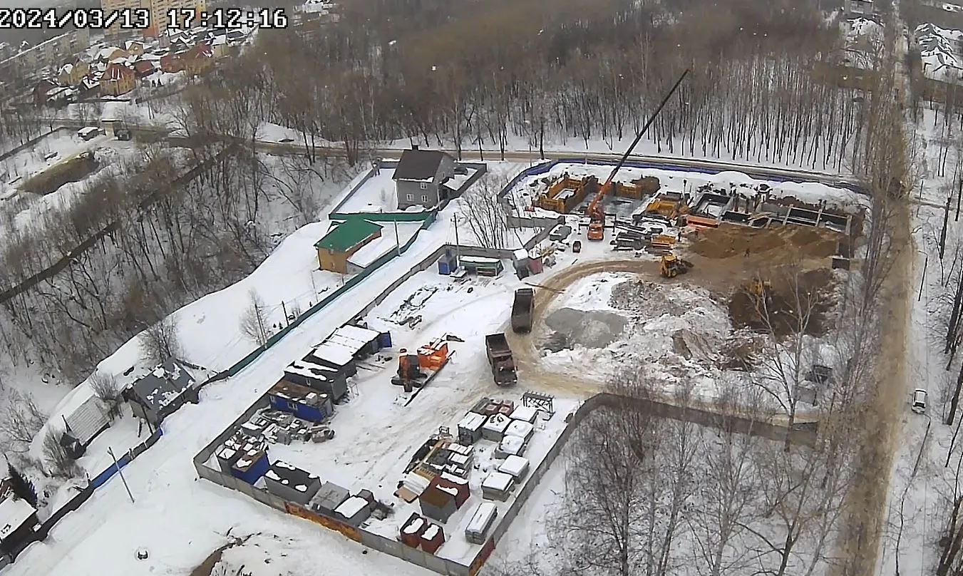 ЖК по ул. Белозерская ход строительства