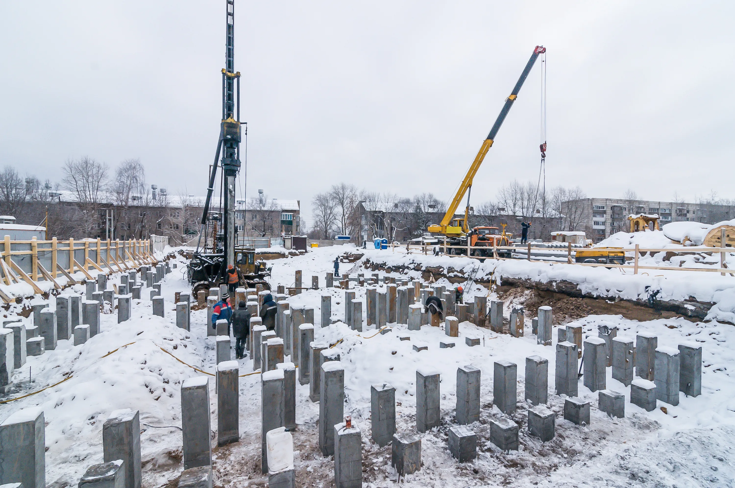 ЖК Ясно дом на Есенина, 9а ход строительства