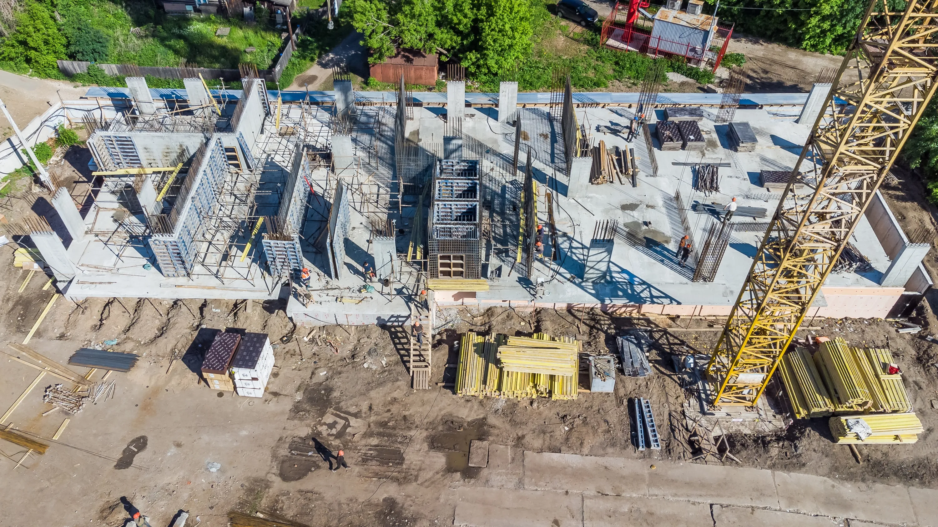 ЖК Ясно дом на Есенина, 9а ход строительства