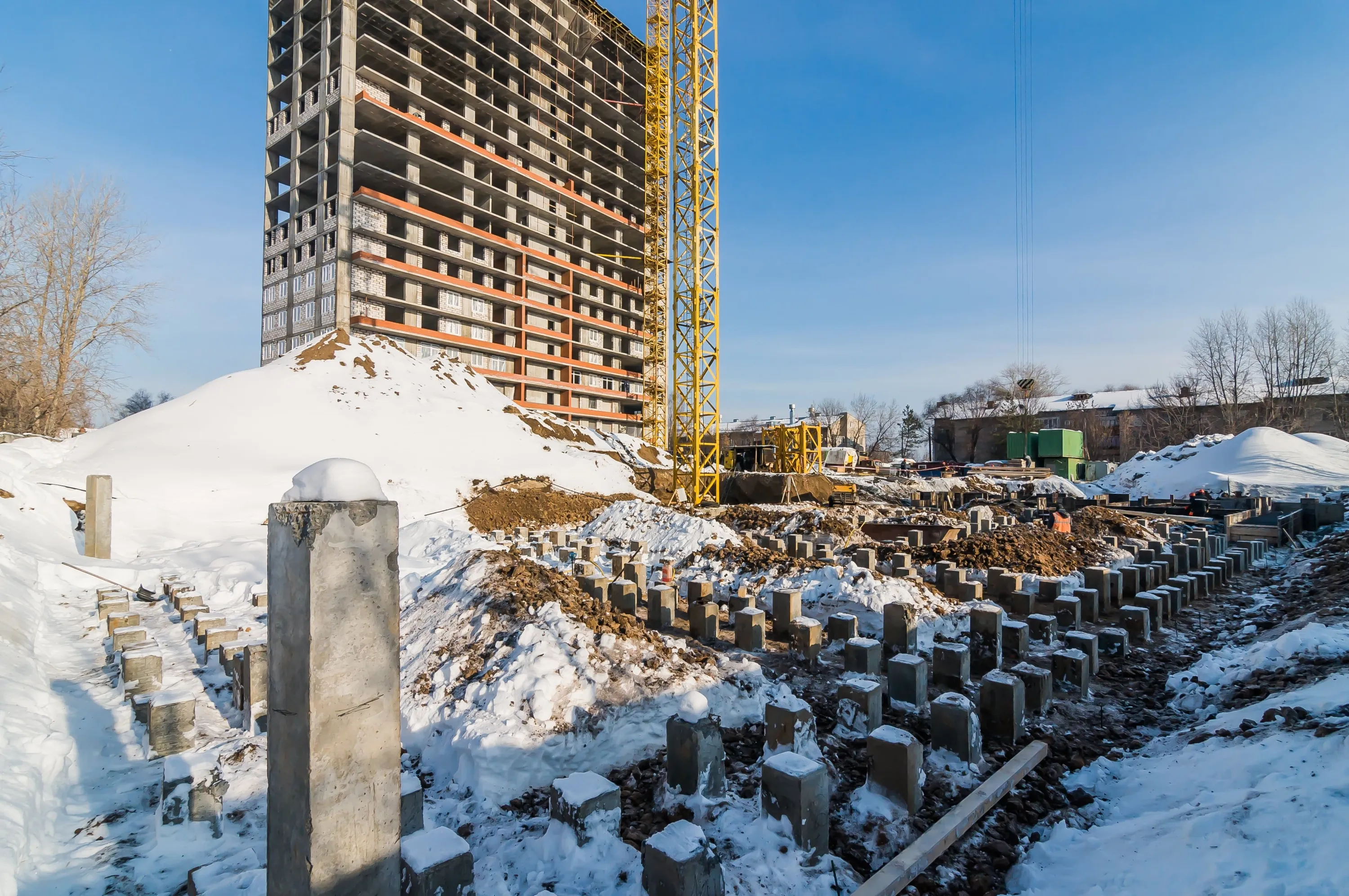 ЖК Ясно дом на Есенина, 9а ход строительства