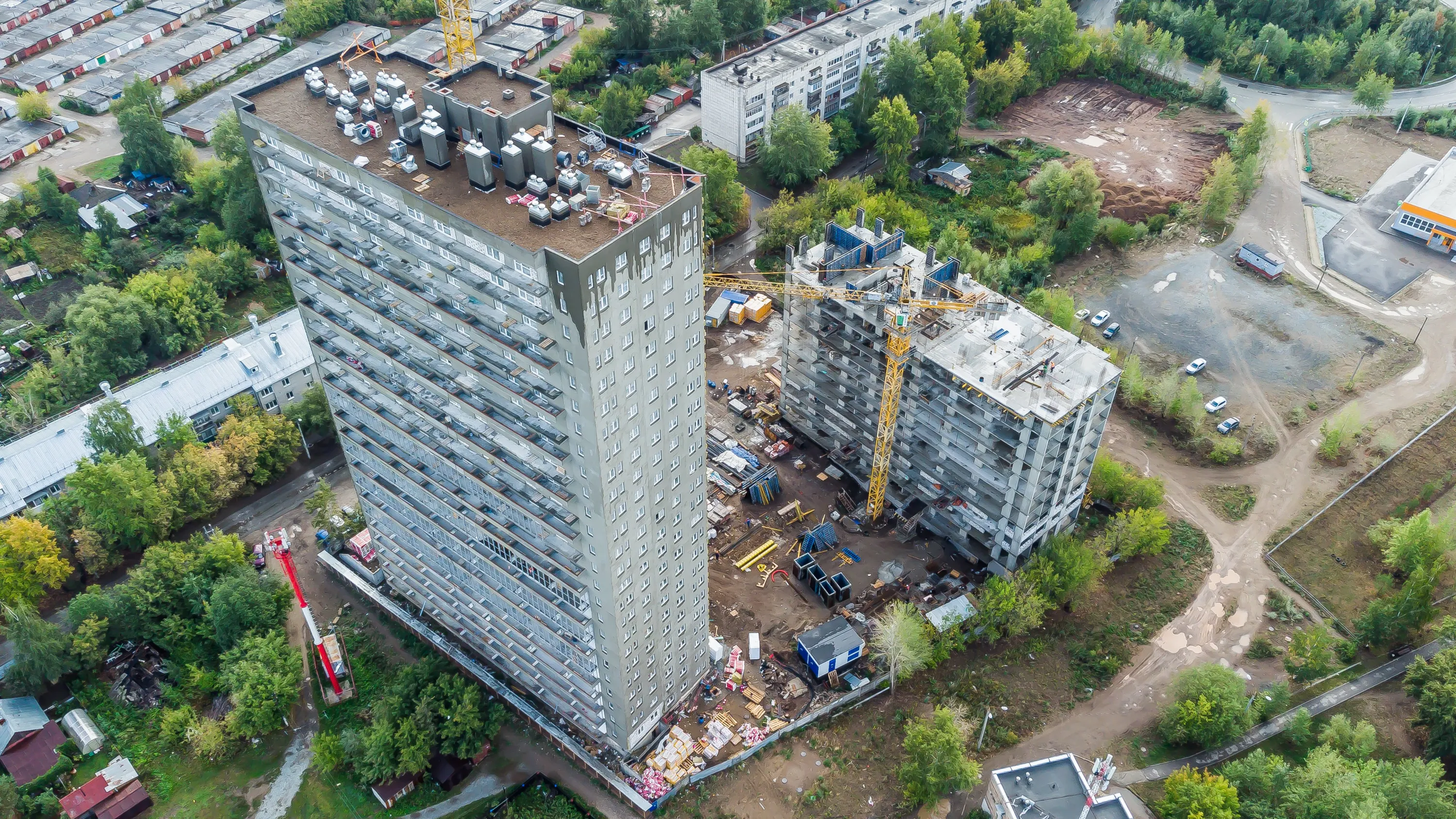 ЖК Ясно дом на Есенина, 9а ход строительства