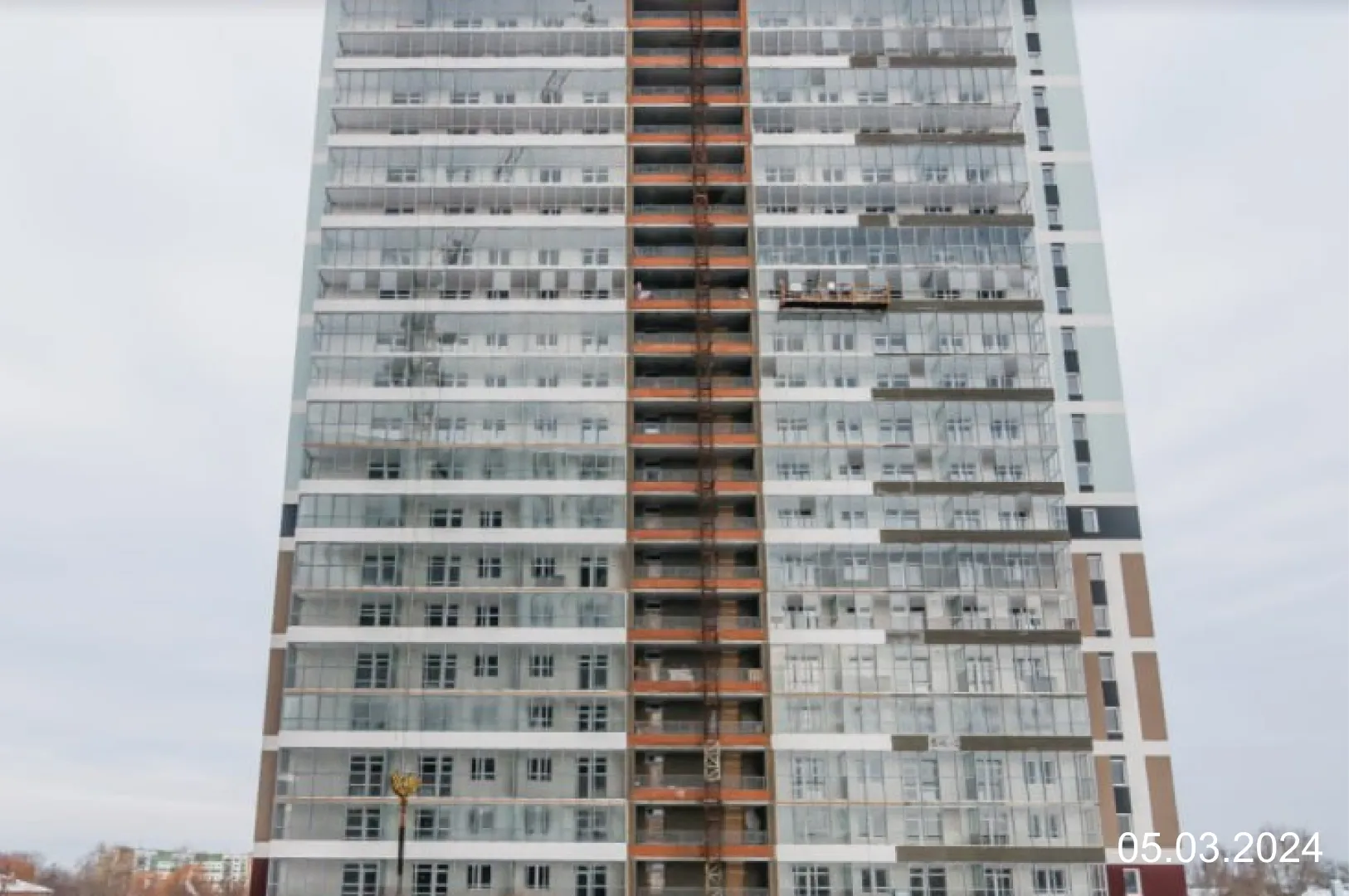 ЖК Ясно дом на Есенина, 9а ход строительства