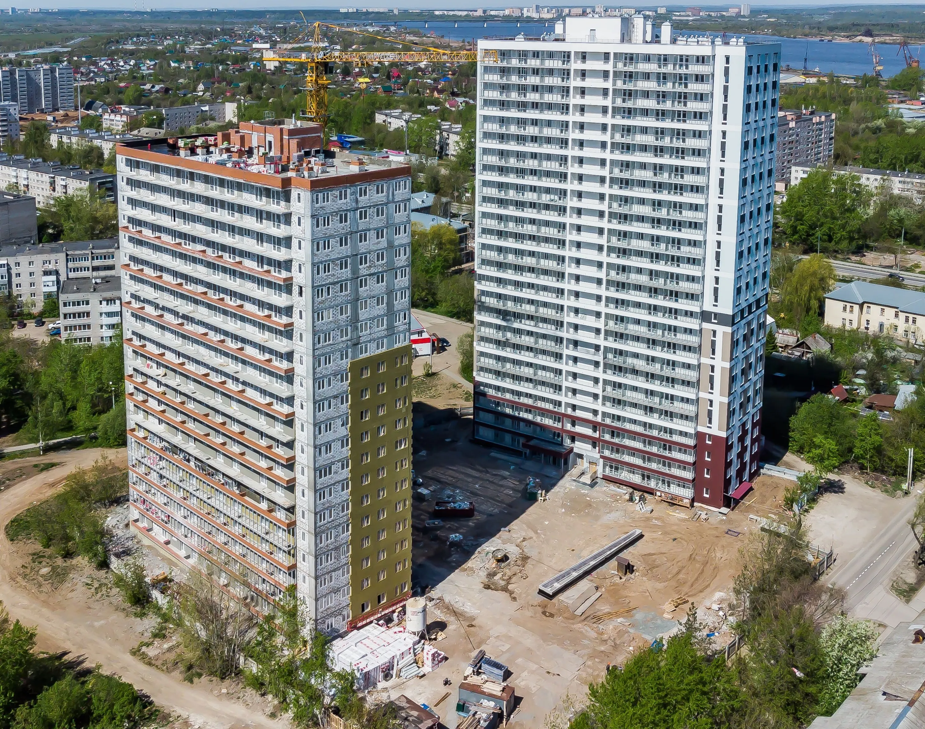 ЖК Ясно дом на Есенина, 9а ход строительства