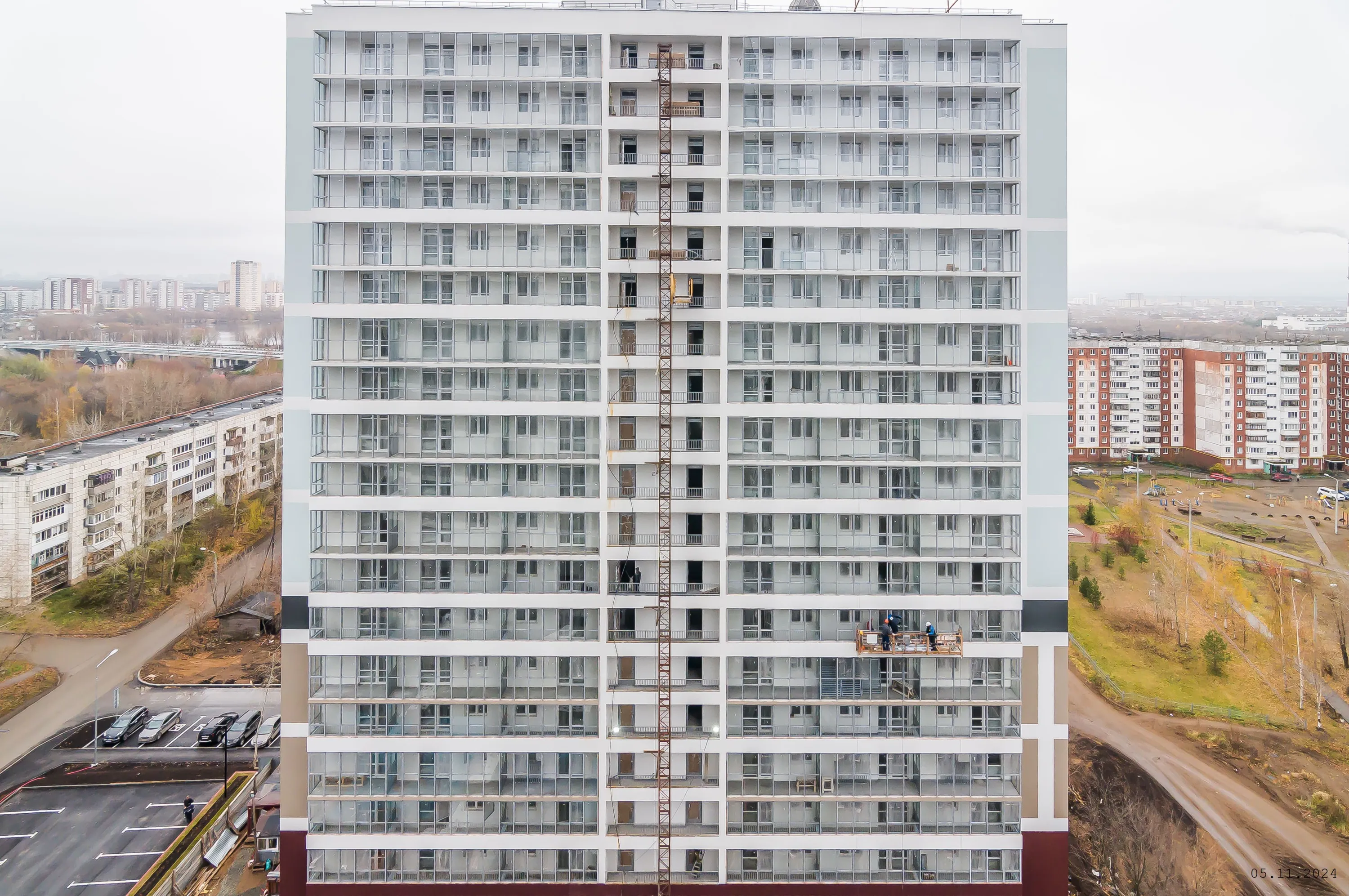 ЖК Ясно дом на Есенина, 9а ход строительства