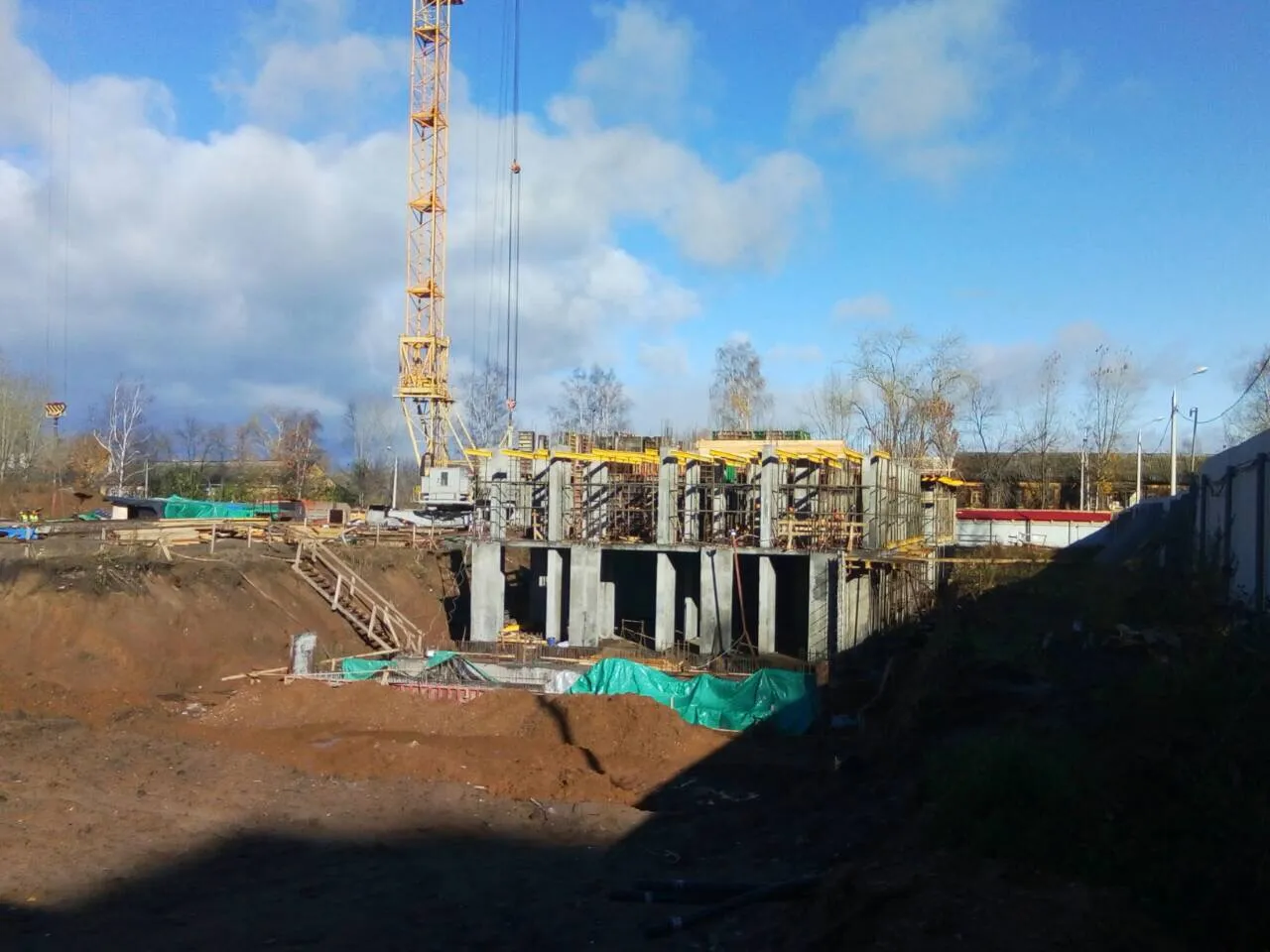 ЖК Ньютон ход строительства