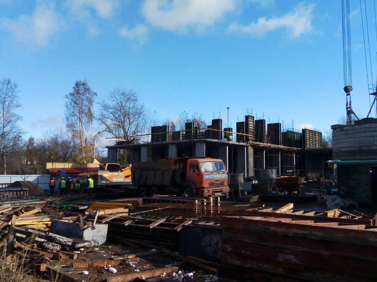 ЖК Ньютон ход строительства