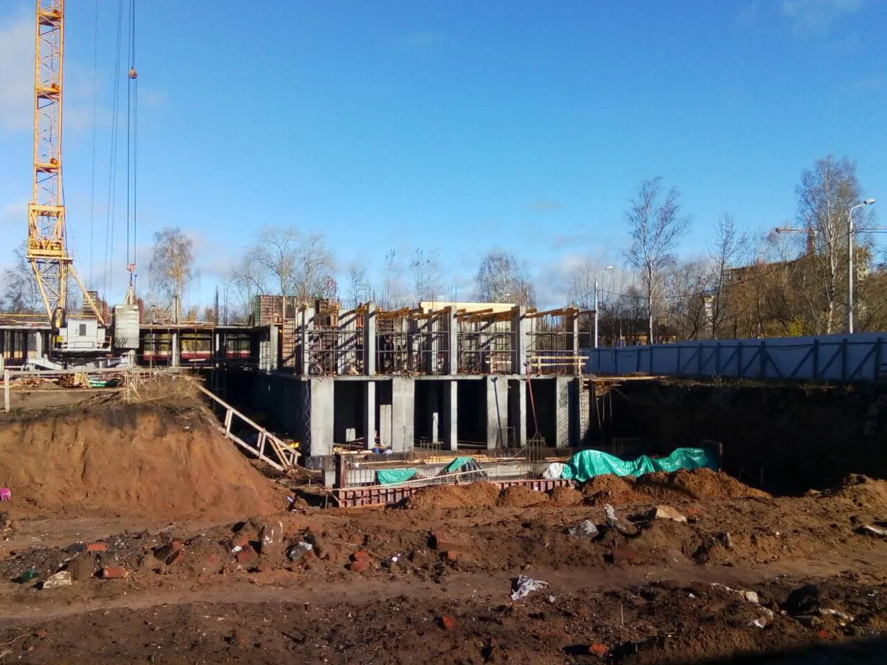 ЖК Ньютон ход строительства