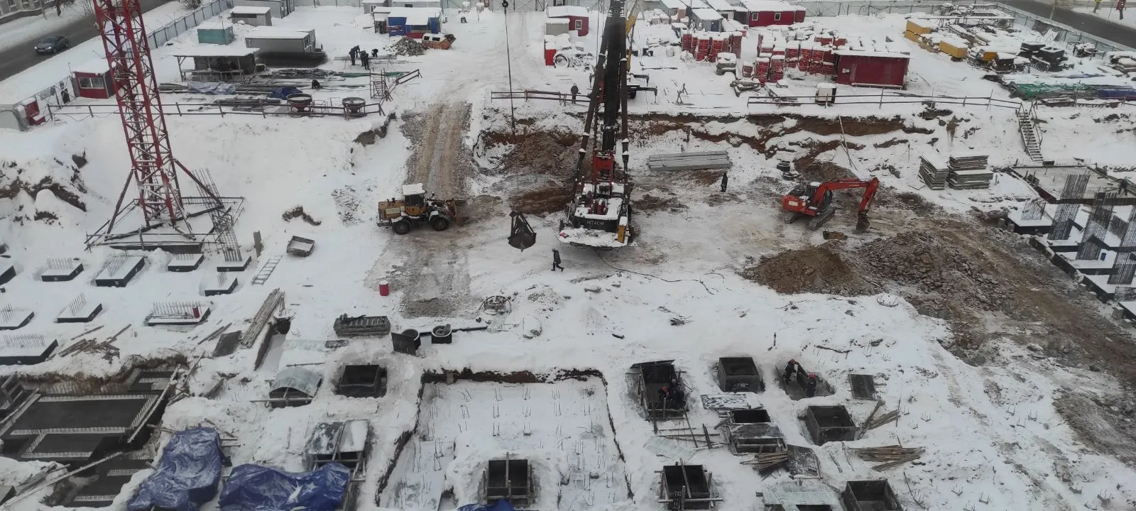 ЖК Ньютон ход строительства