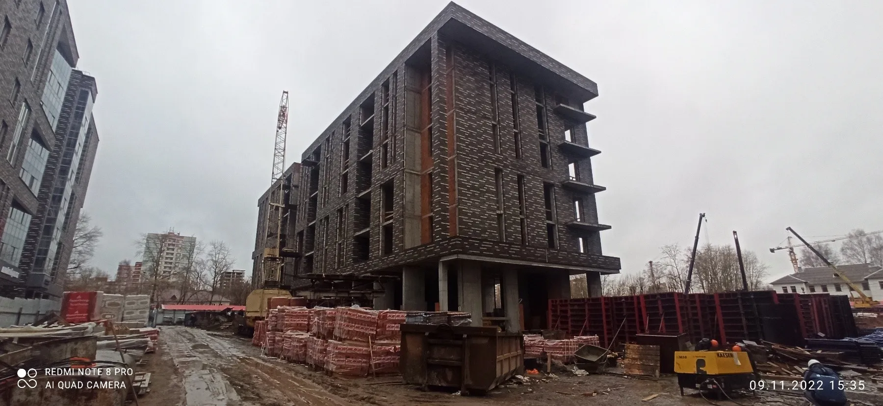 ЖК Ньютон ход строительства