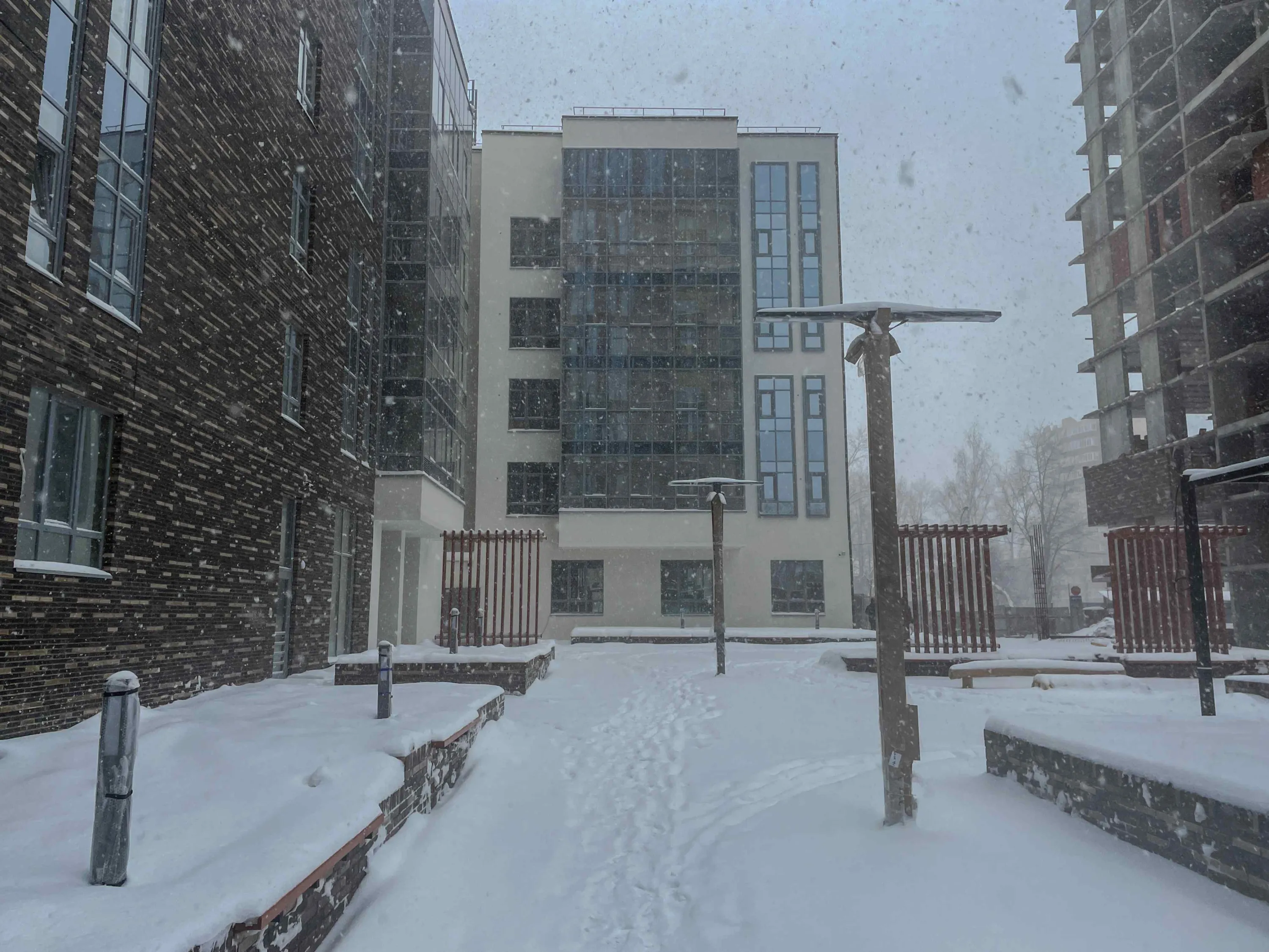 ЖК Ньютон ход строительства