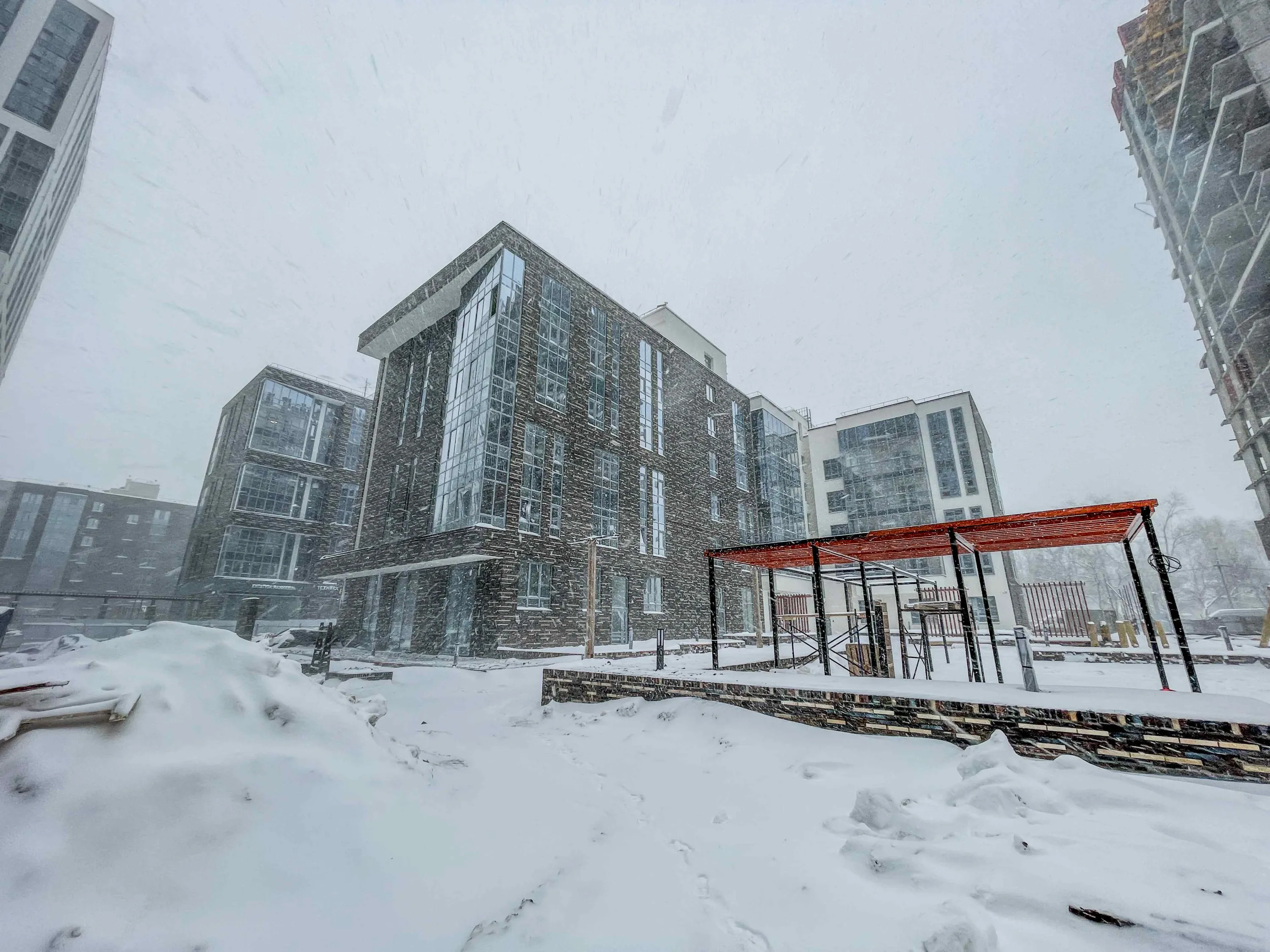 ЖК Ньютон ход строительства