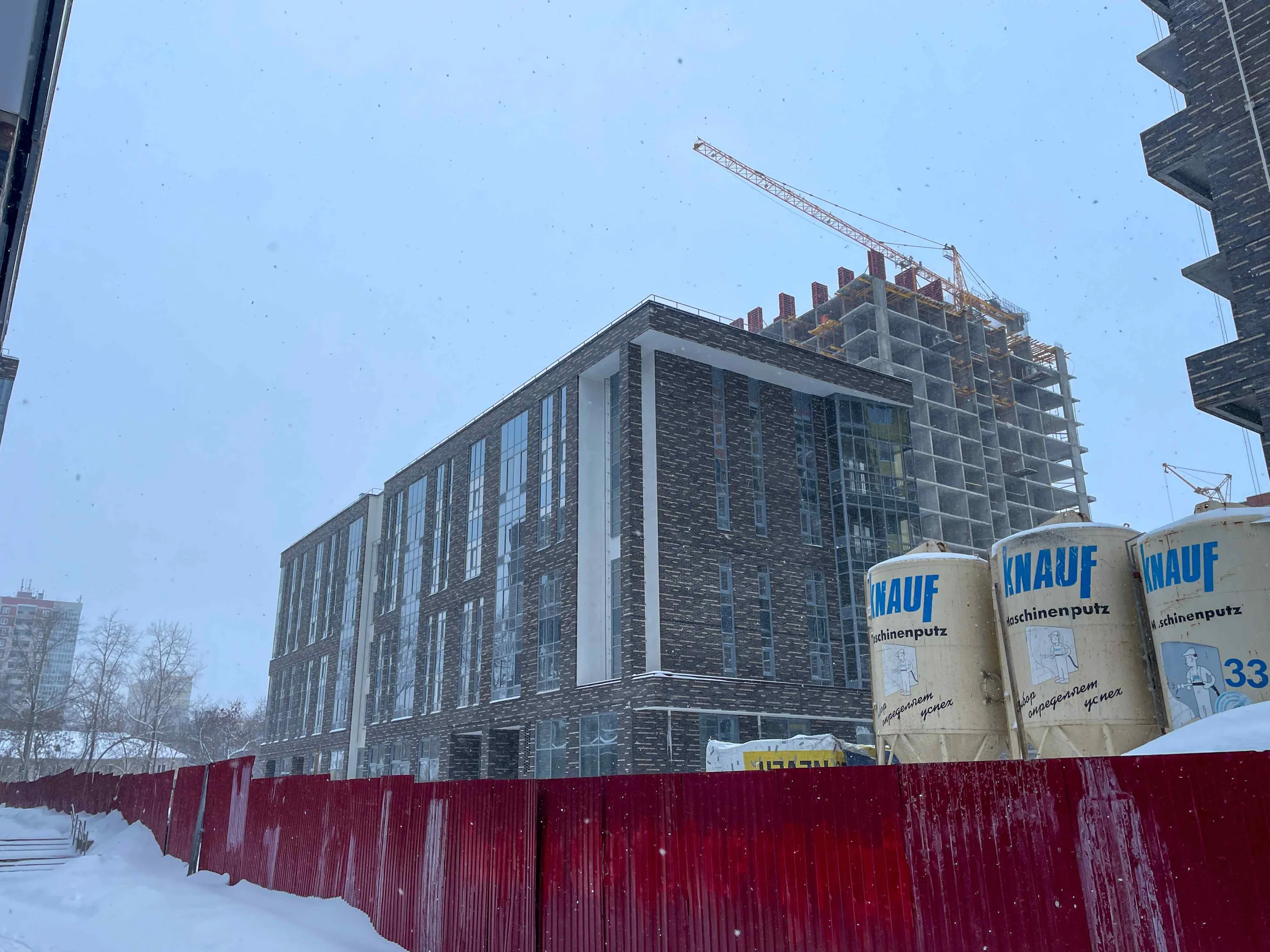 ЖК Ньютон ход строительства