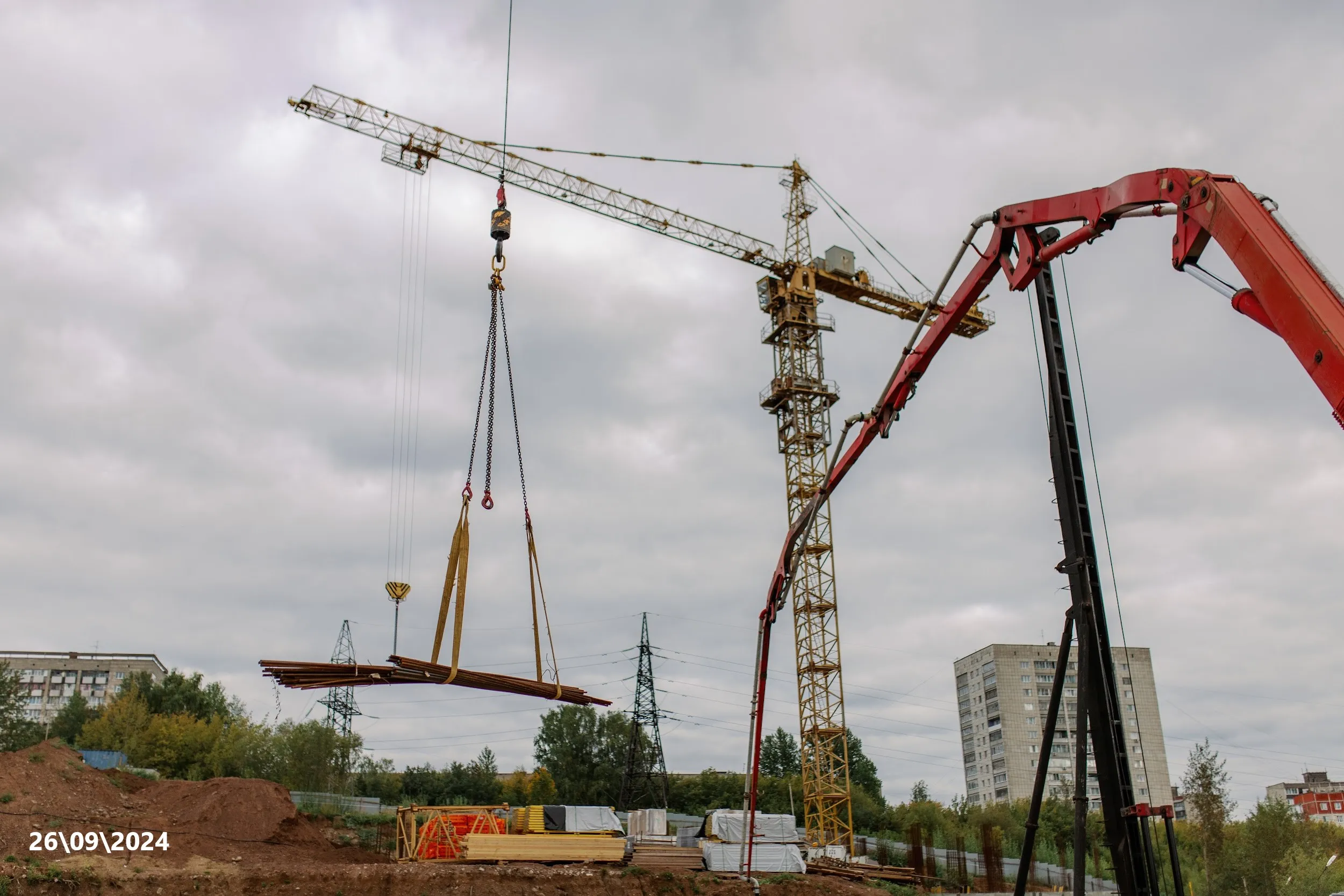 ЖК Утро ход строительства