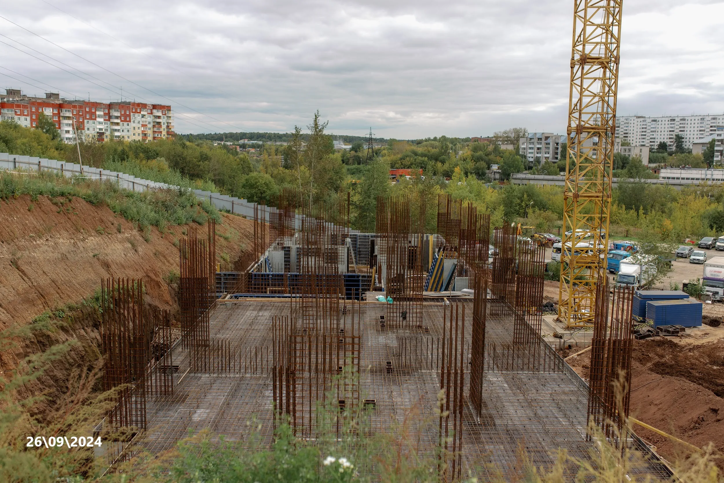 ЖК Утро ход строительства