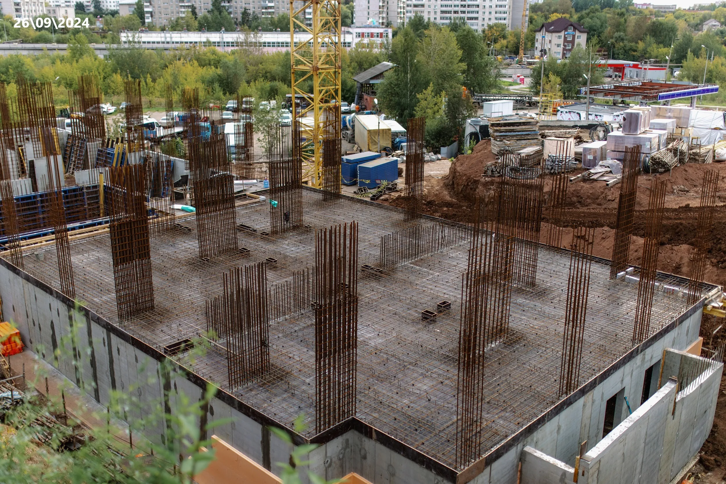 ЖК Утро ход строительства