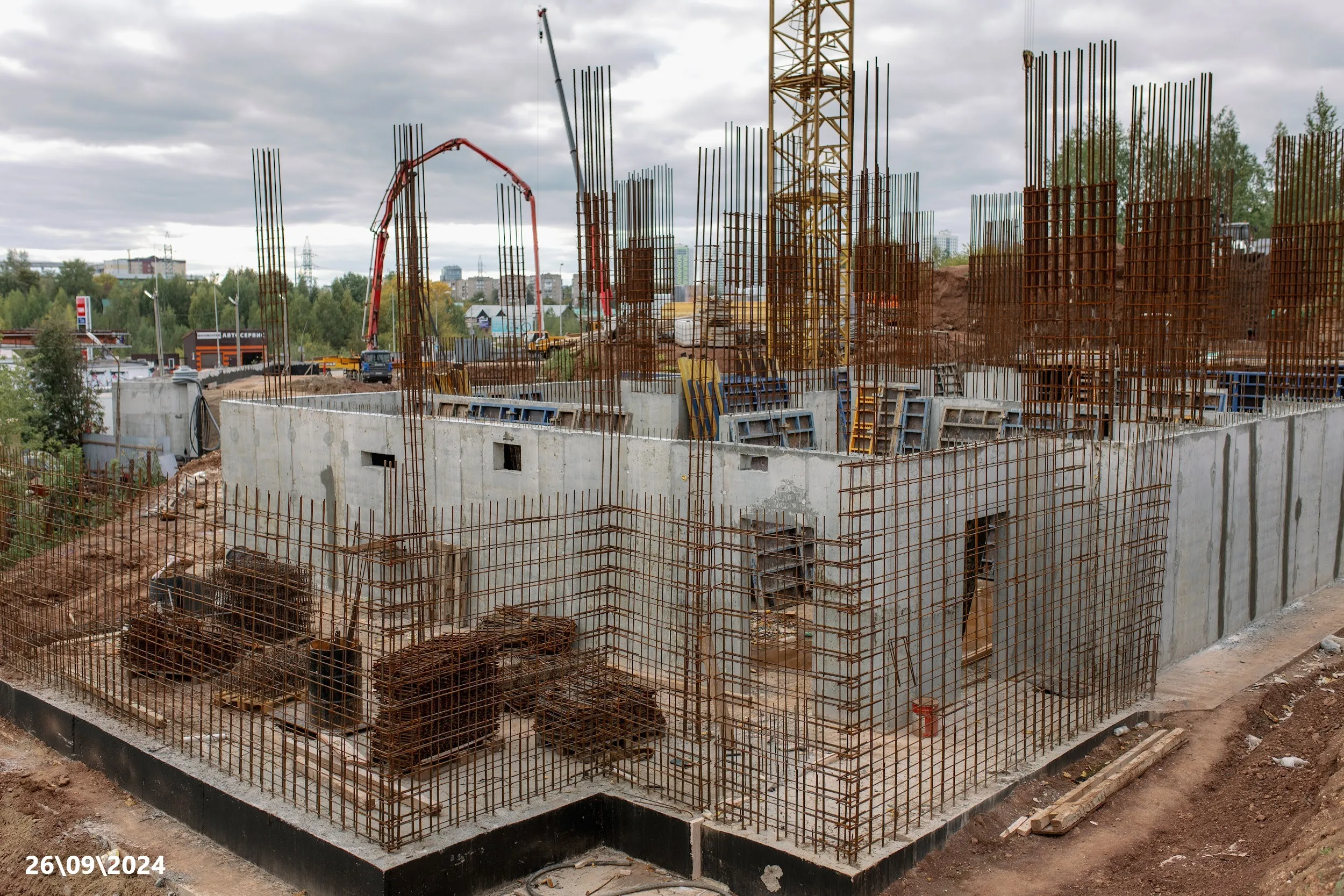 ЖК Утро ход строительства