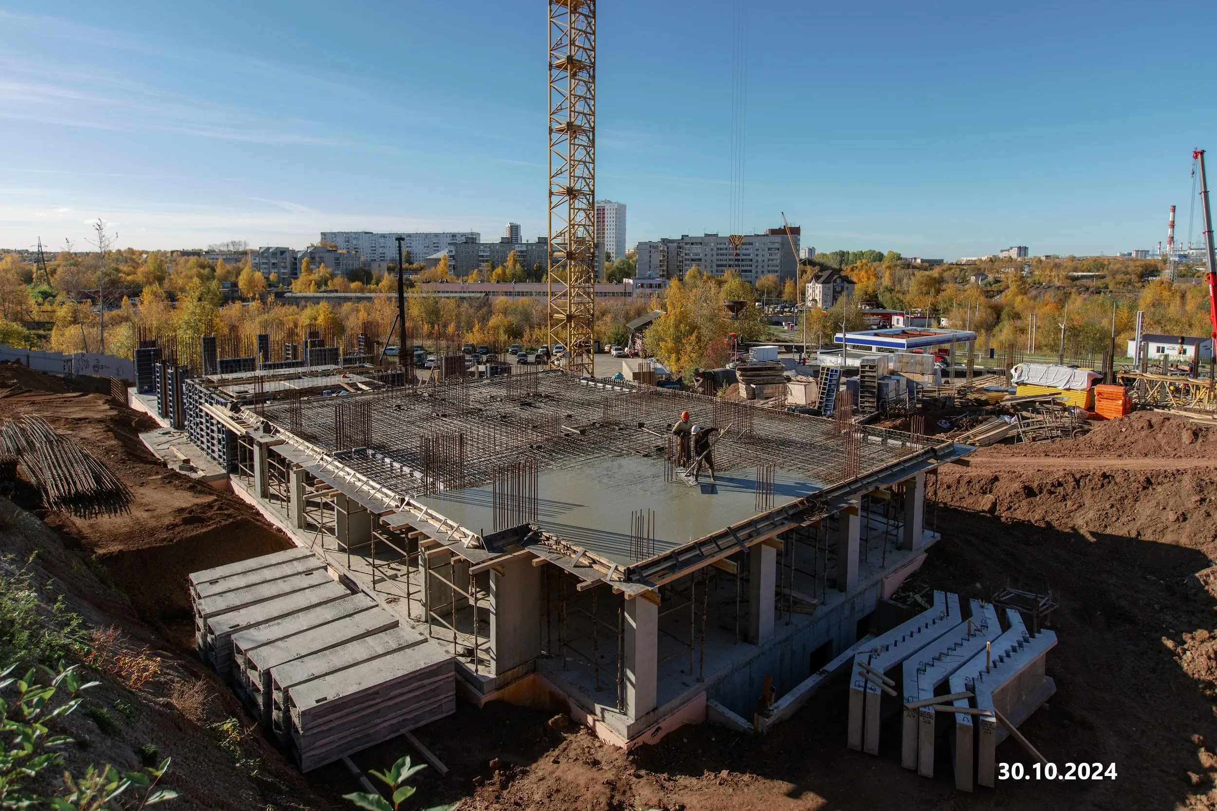 ЖК Утро ход строительства