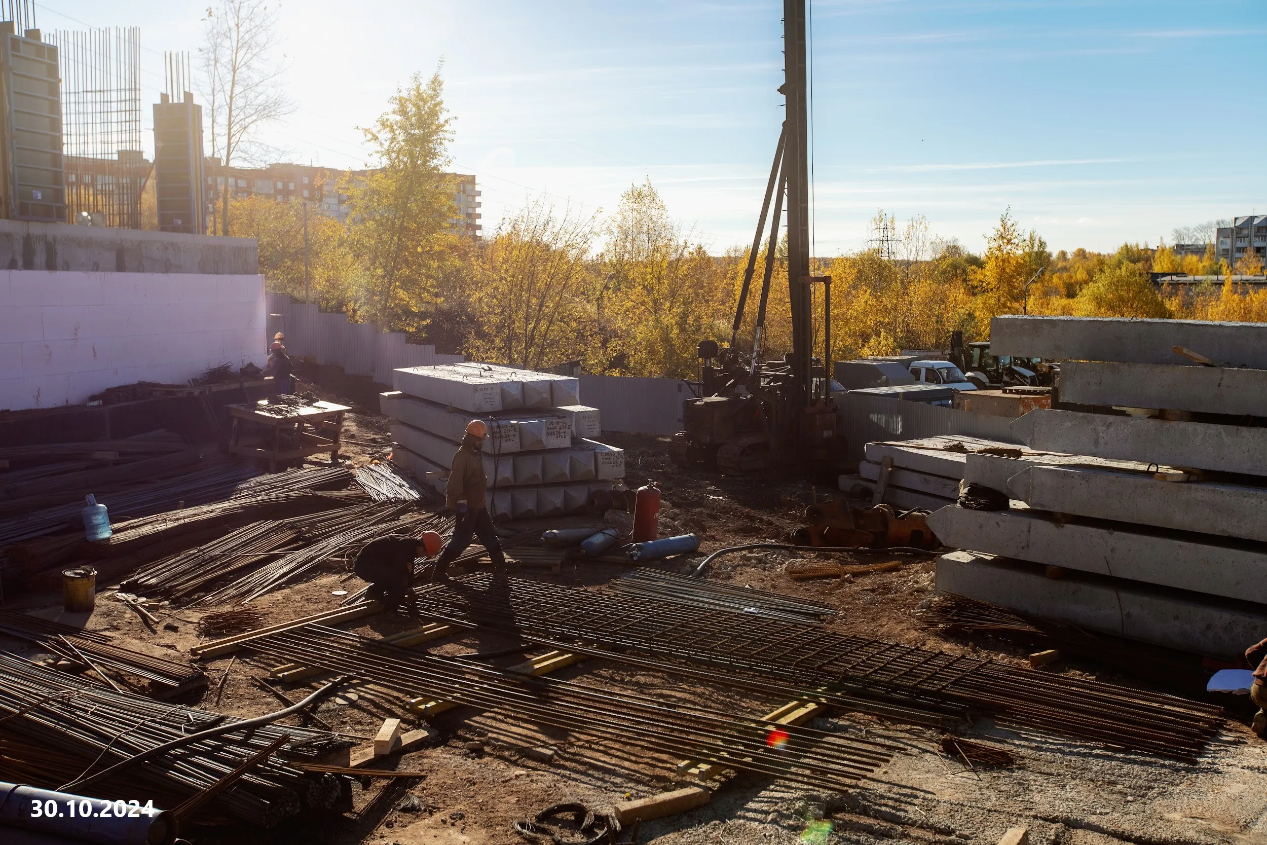 ЖК Утро ход строительства