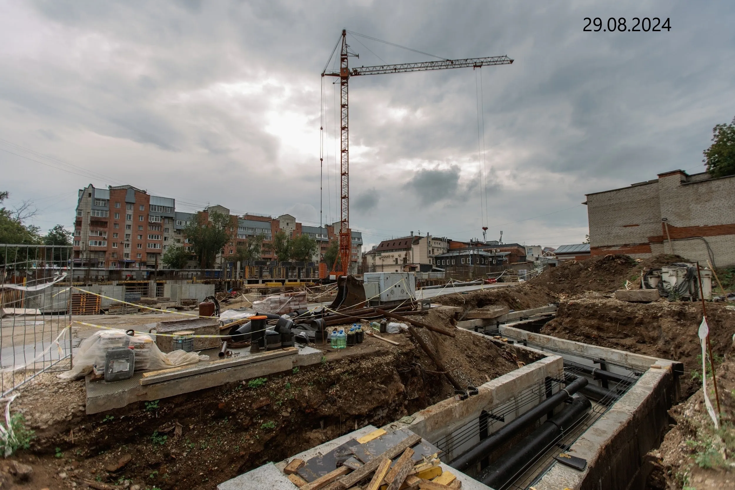 ЖК Дом на Советской ход строительства