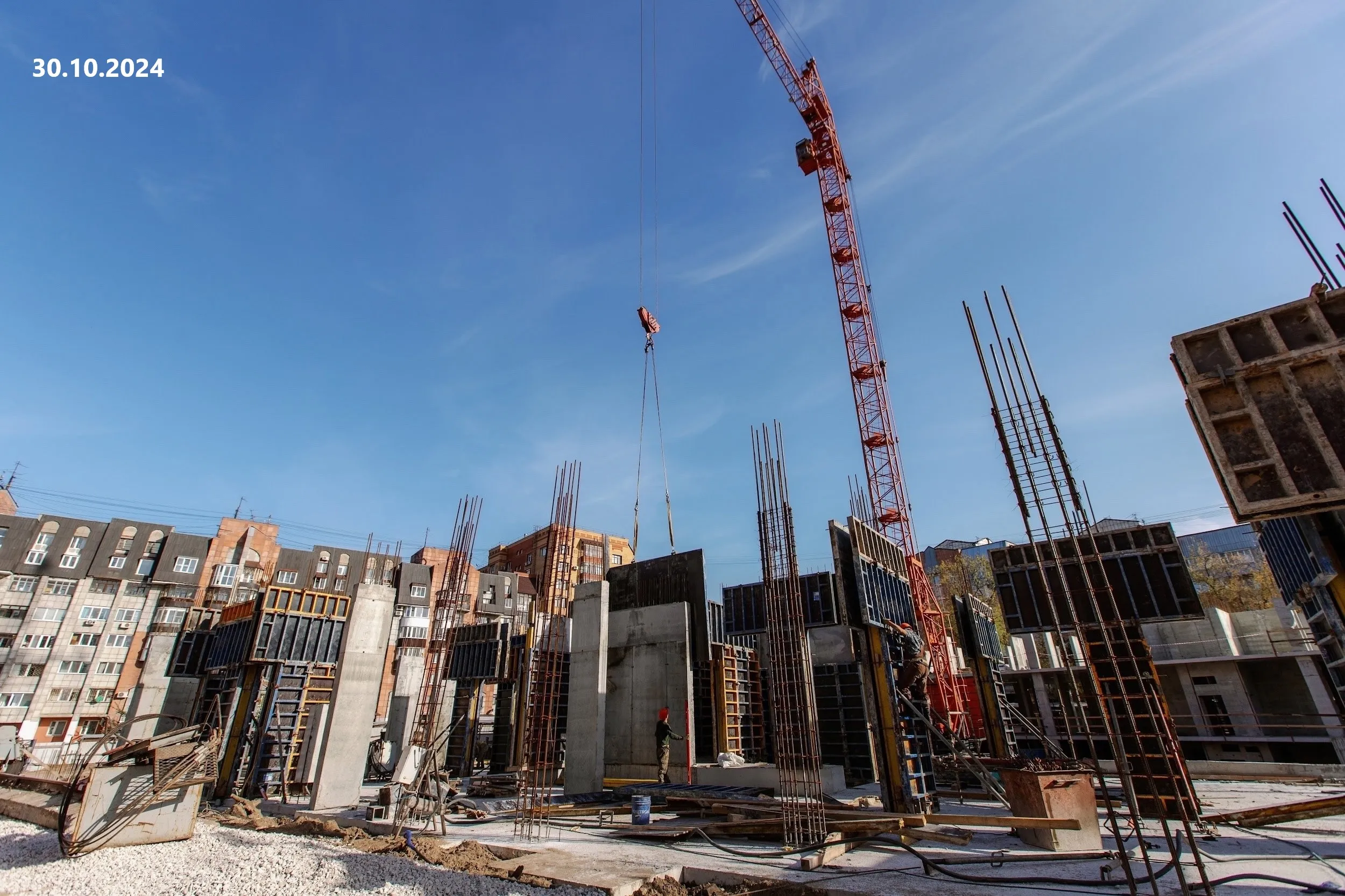 ЖК Дом на Советской ход строительства