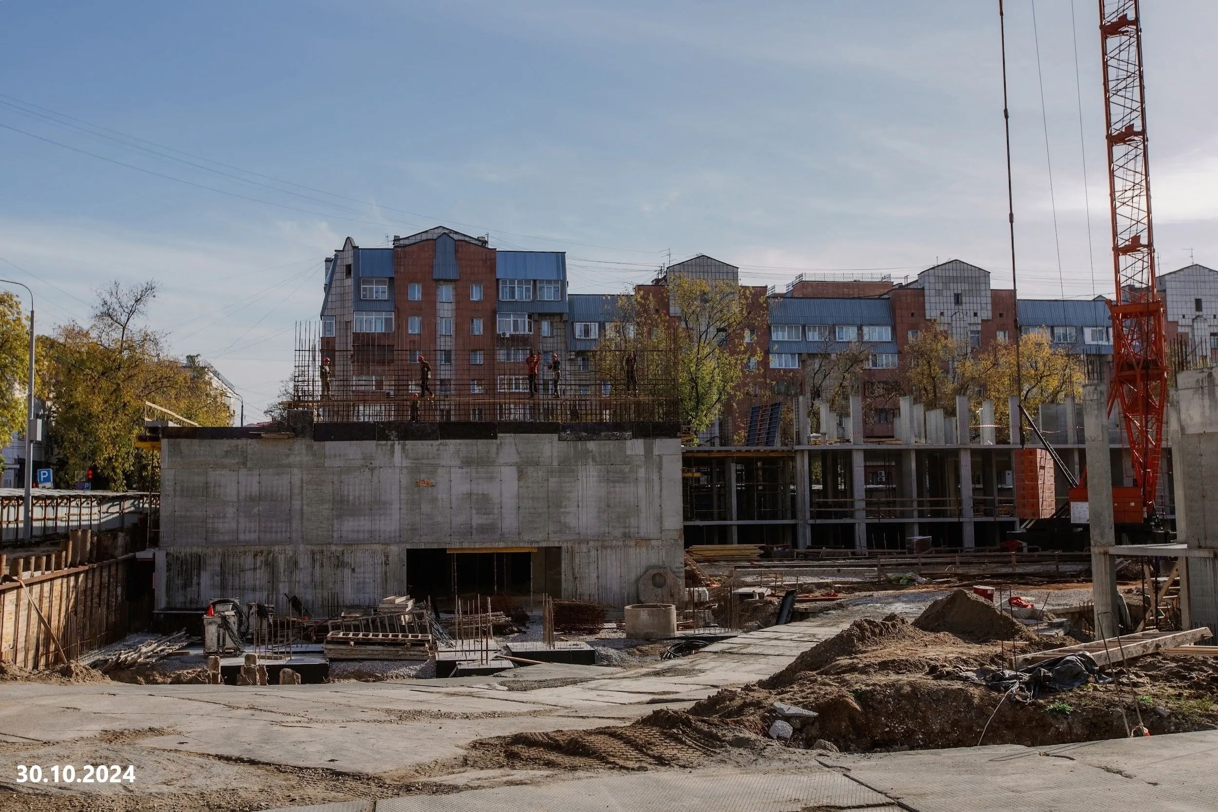 ЖК Дом на Советской ход строительства