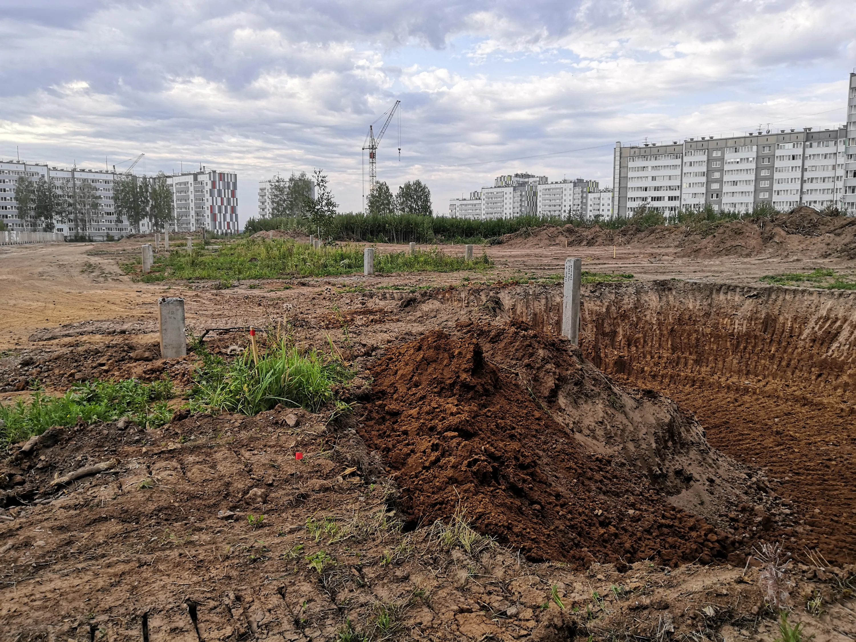 ЖК Патриот ход строительства