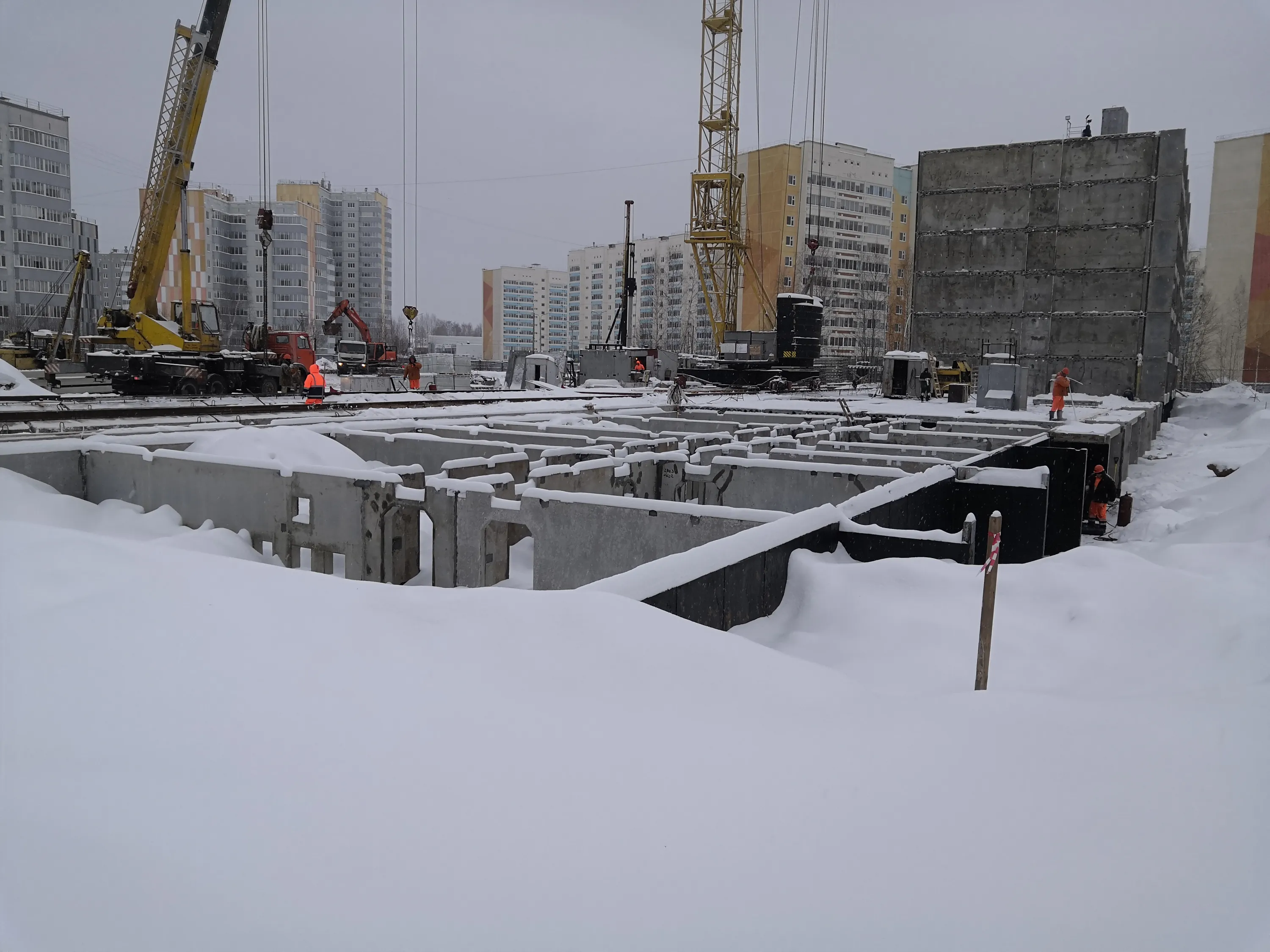 ЖК Патриот ход строительства