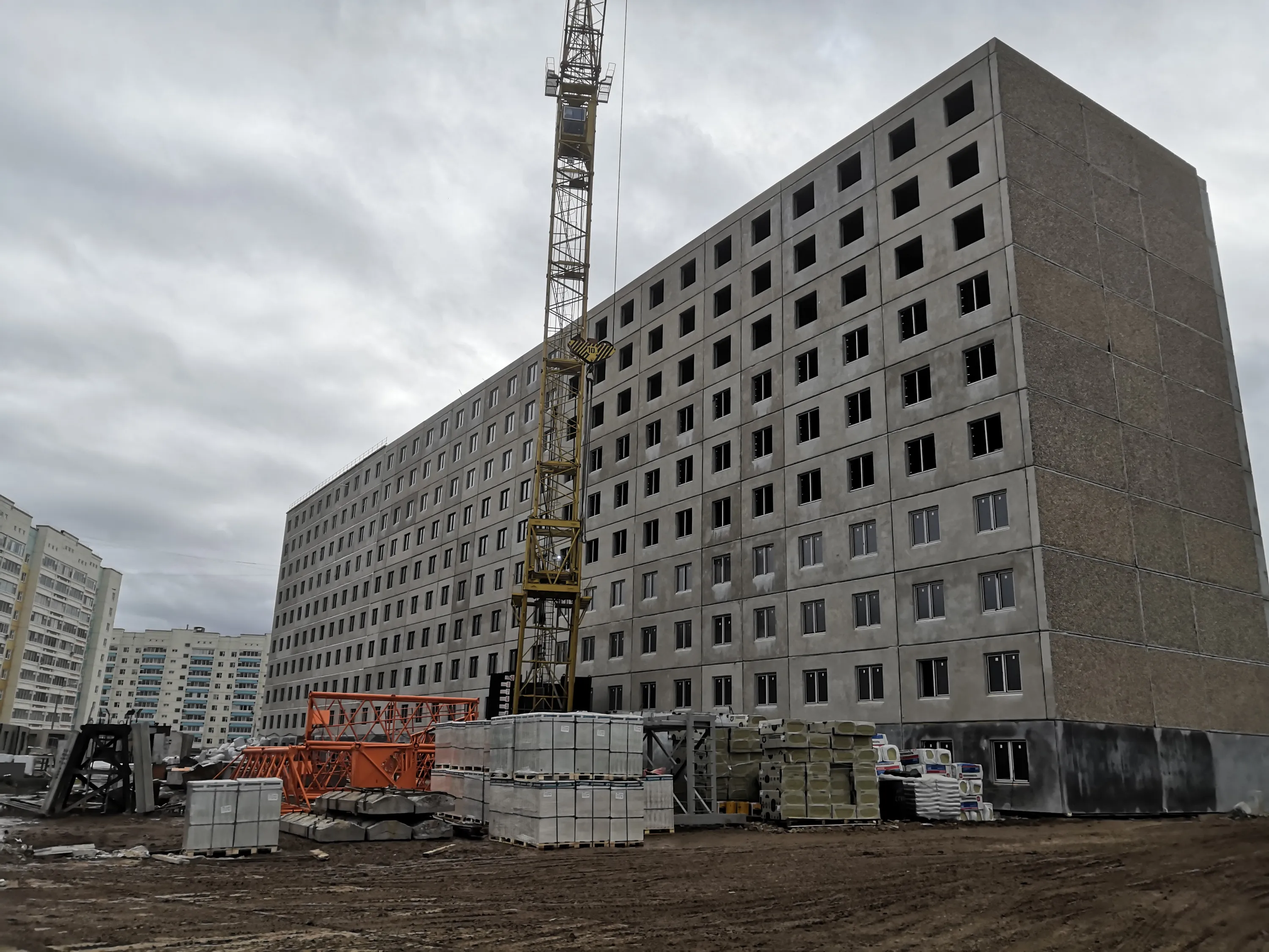 ЖК Патриот ход строительства