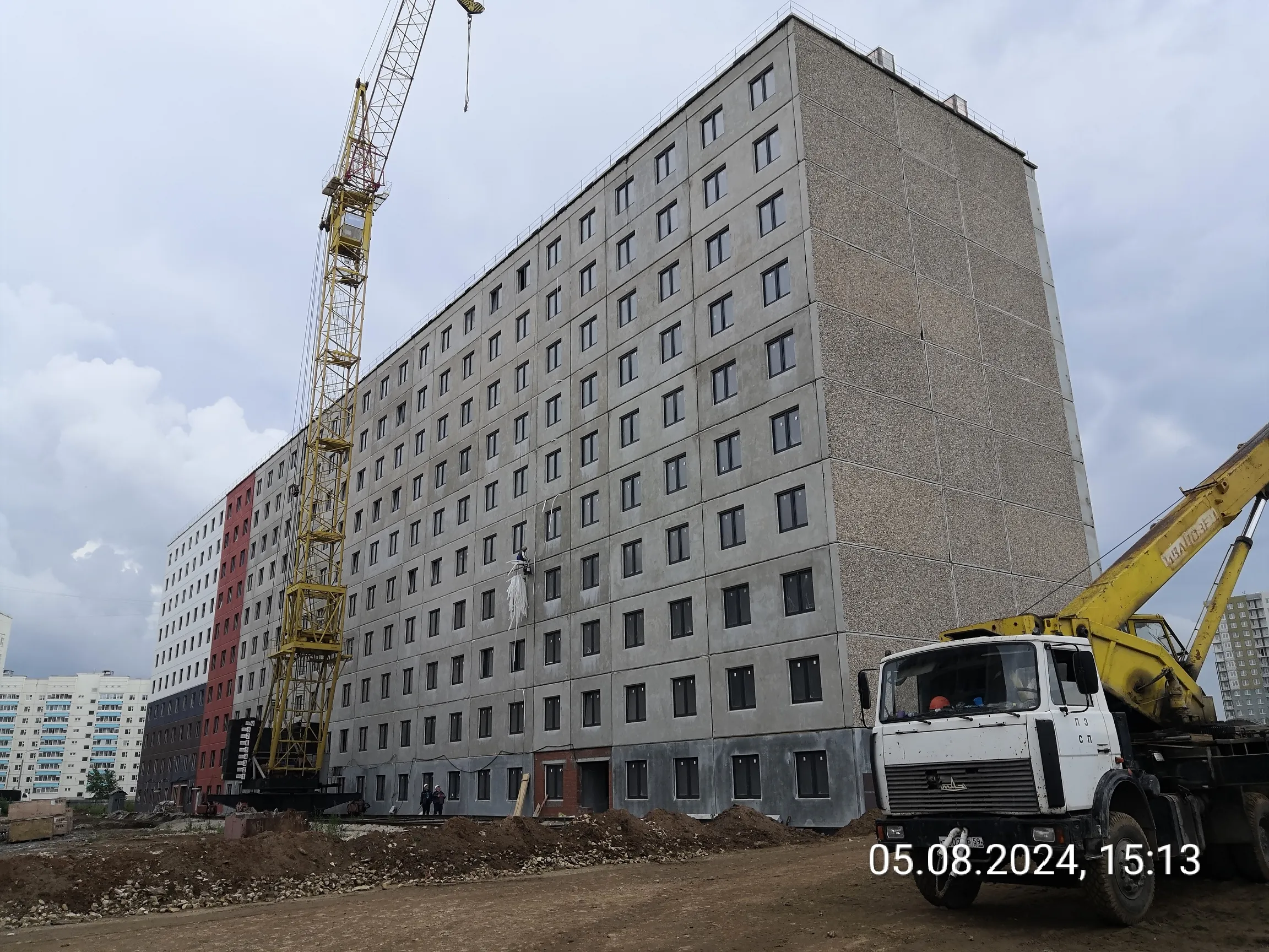 ЖК Патриот ход строительства